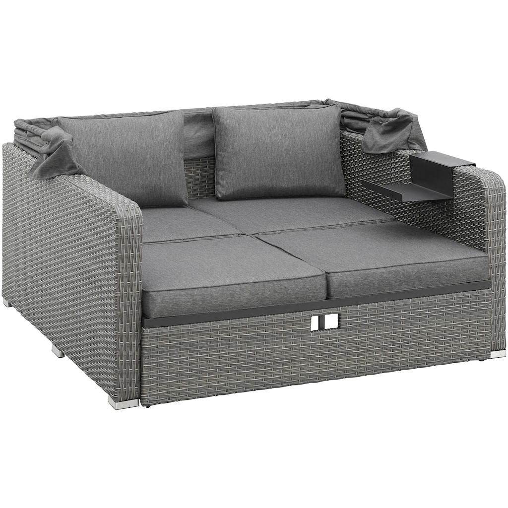 KONIFERA Loungebett »Sylt«, (Set, 8 St.)