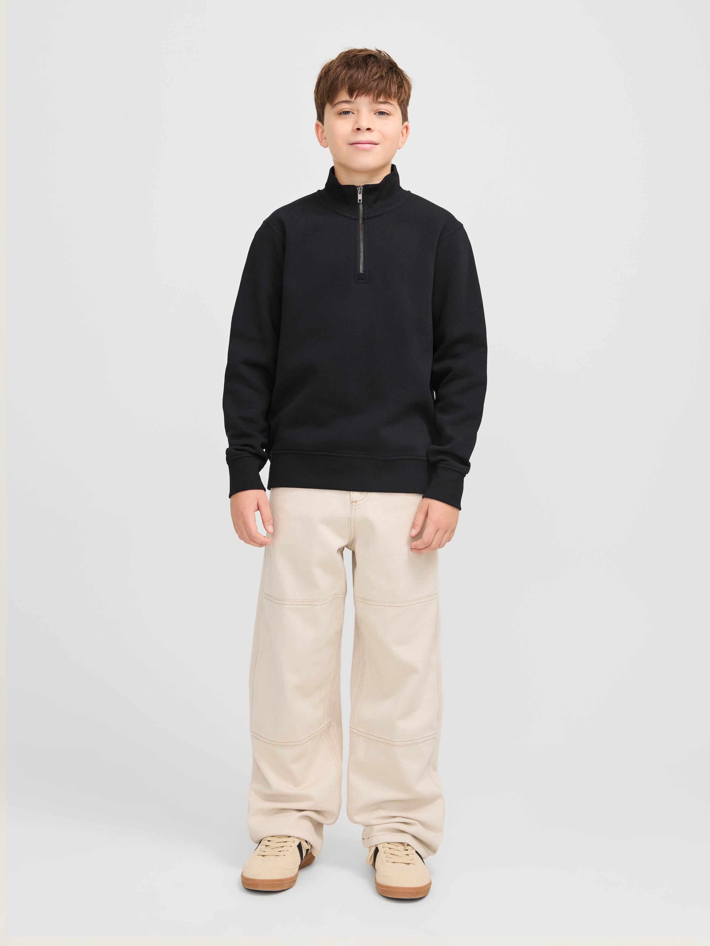 Jack & Jones Junior Sweatshirt »JJEBRADLEY SWEAT HALF ZIP NOOS JNR«

