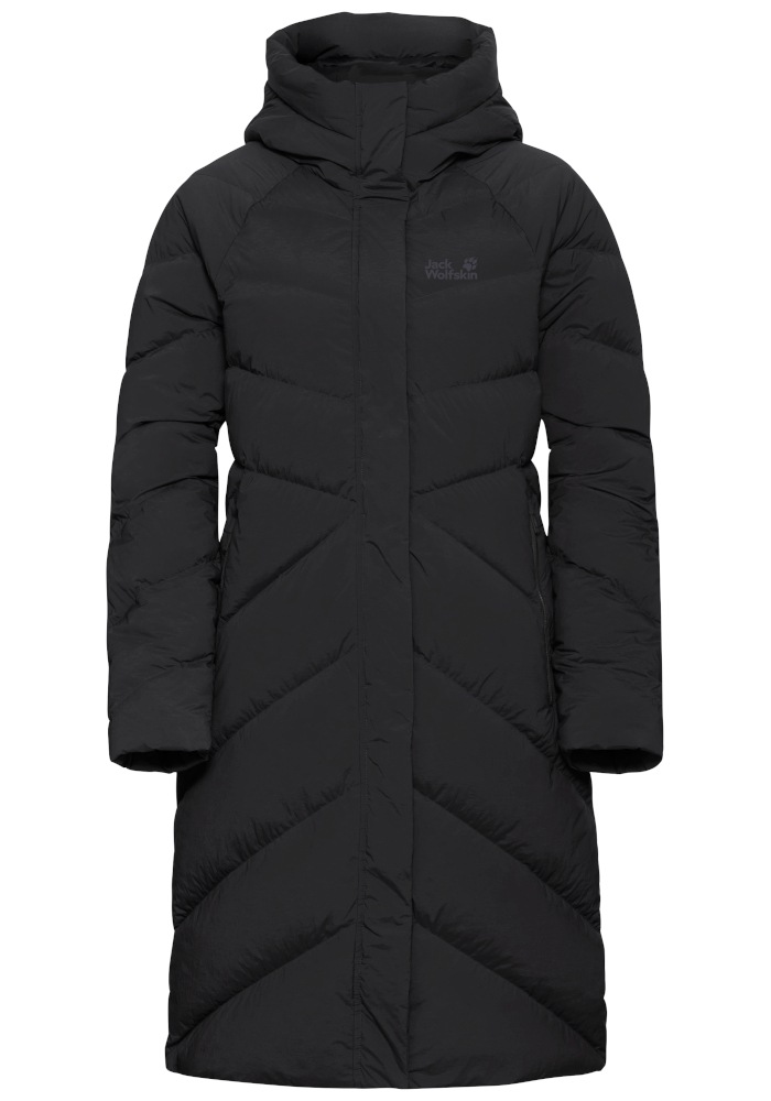 Jack Wolfskin Daunenmantel »MARIENPLATZ COAT W RDS« Daunenmantel, warm, winddicht und wasserabweisend