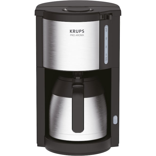 Krups Filterkaffeemaschine »KM305D Pro Aroma«, 1,25 l Kaffeekanne,  Papierfilter, für 10 bis 15 Tassen mit 3 Jahren XXL Garantie