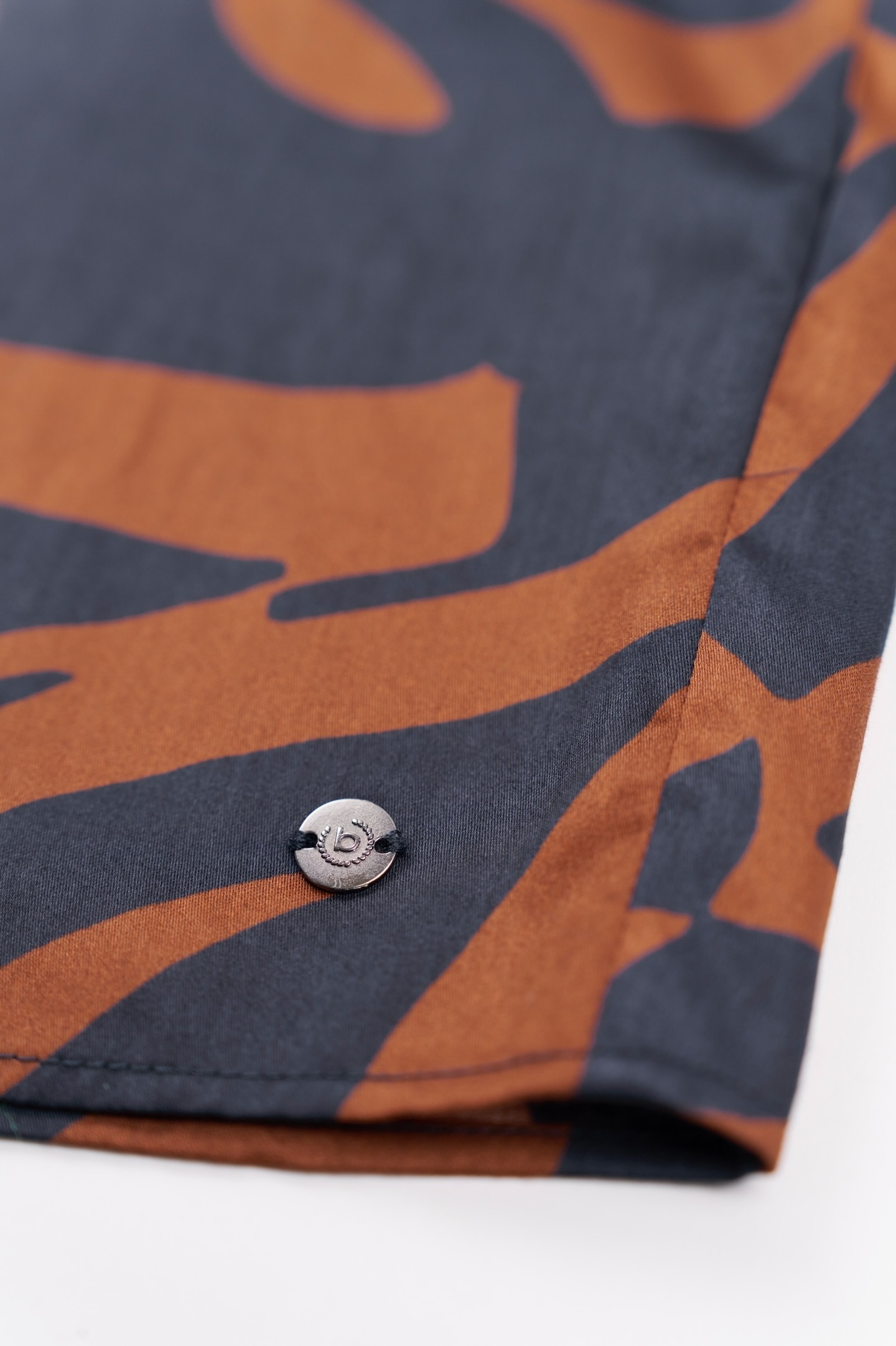 bugatti Langarmbluse, mit grafischem Print