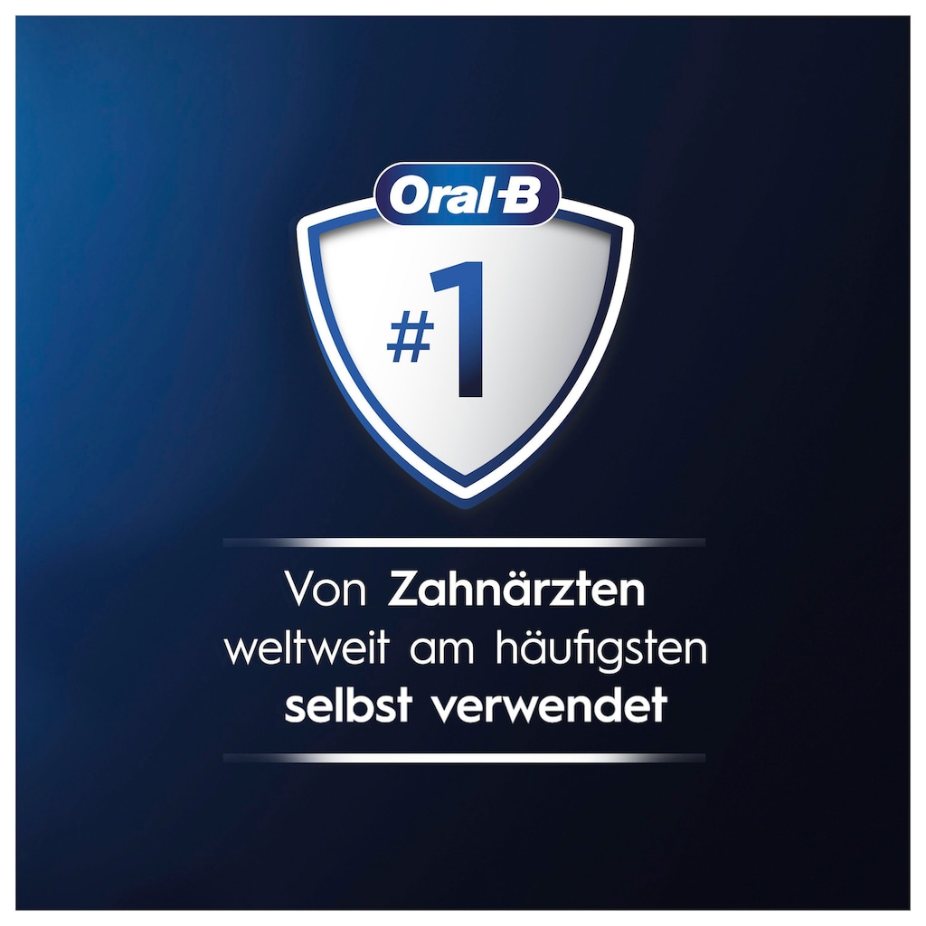 Oral-B Elektrische Zahnbürste »PRO Series 1 Doppelpack«, 2 St. Aufsteckbürsten, Drucksensor