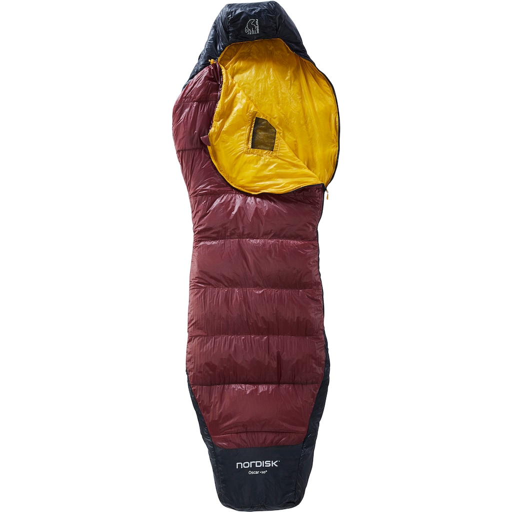 Nordisk Mumienschlafsack »Oscar +10Â° Curve«, (2 tlg.)