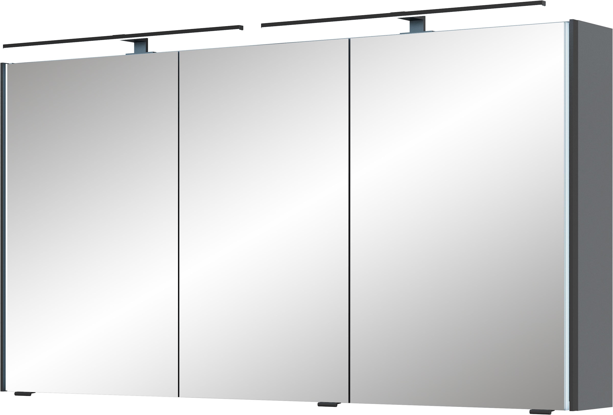 Saphir Badmöbel-Set »Badezimmer-Set 133,2 cm breit, inkl. Türdämpfer, 3 Türen, 4 Schubladen« Set, 2 Stk. tlg.