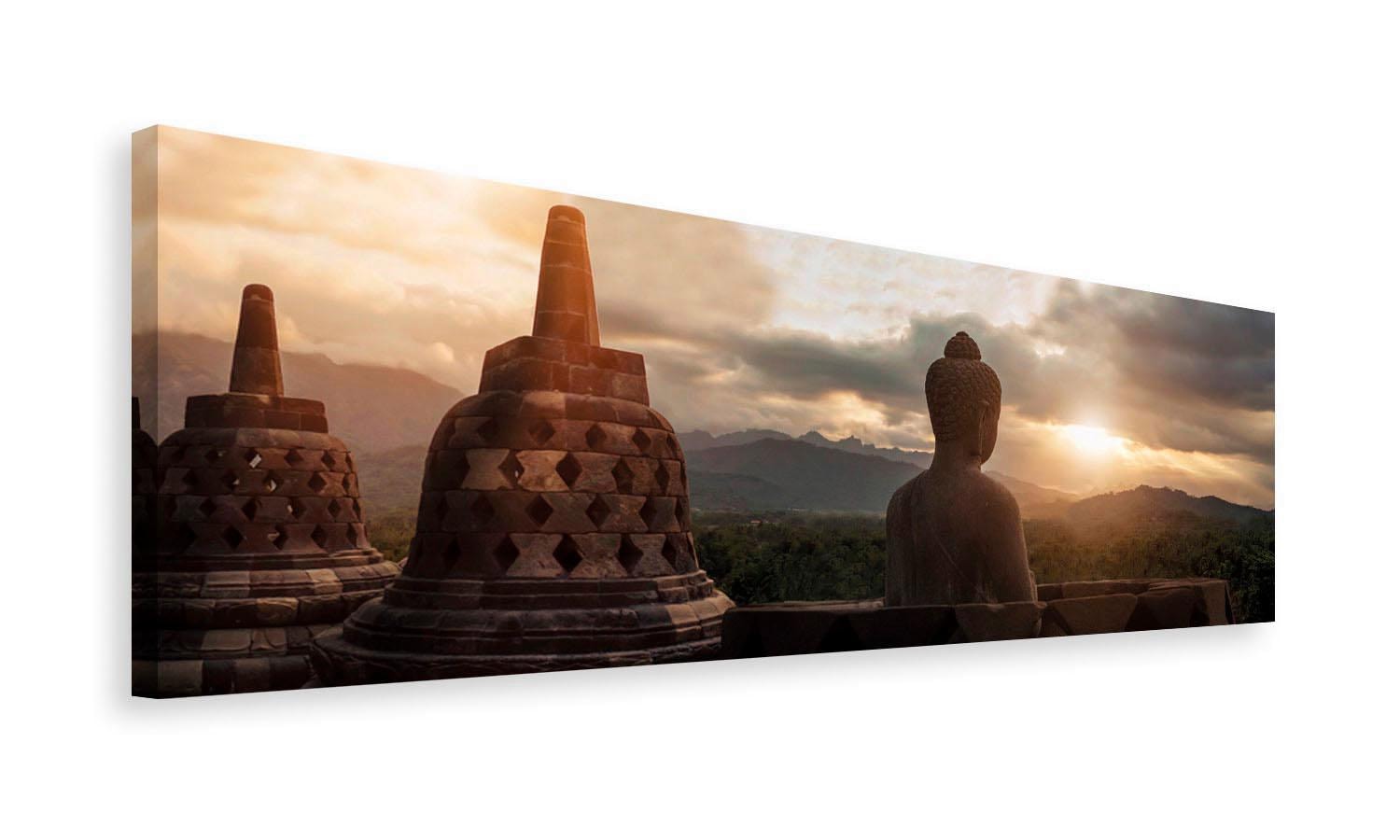 Home affaire Leinwandbild »Borobudur«