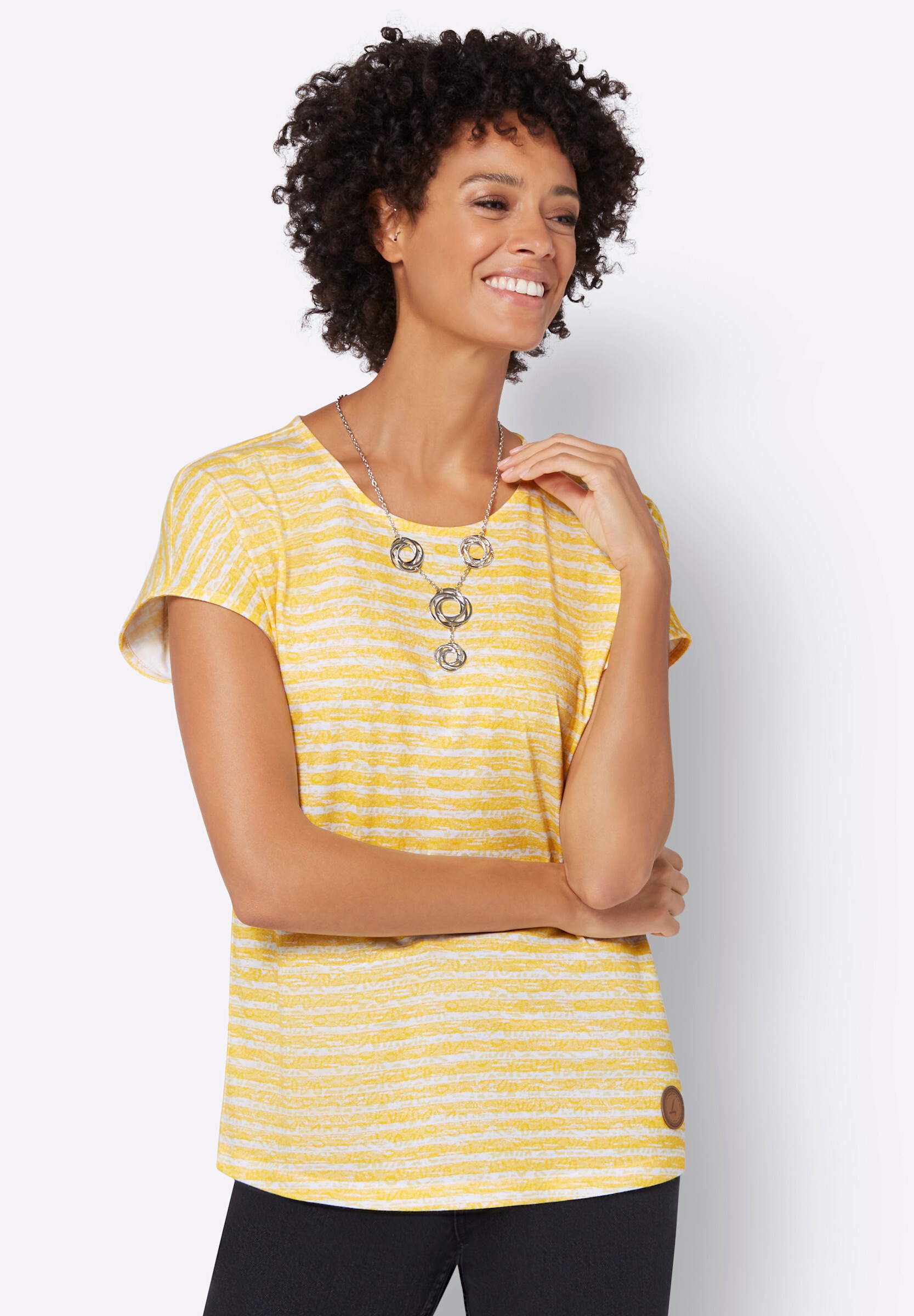 Witt T-Shirt »Shirt Rundhalsshirt mit weicher Baumwolle«