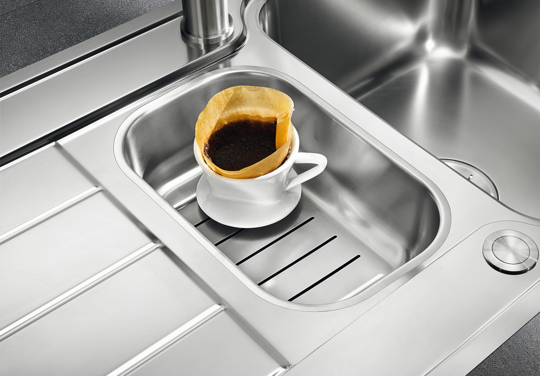 Blanco Edelstahlspüle »CLASSIMO 6 S-IF«, erhältlich in mehreren Farben, inkl Multifunktionsschale aus Edelstahl