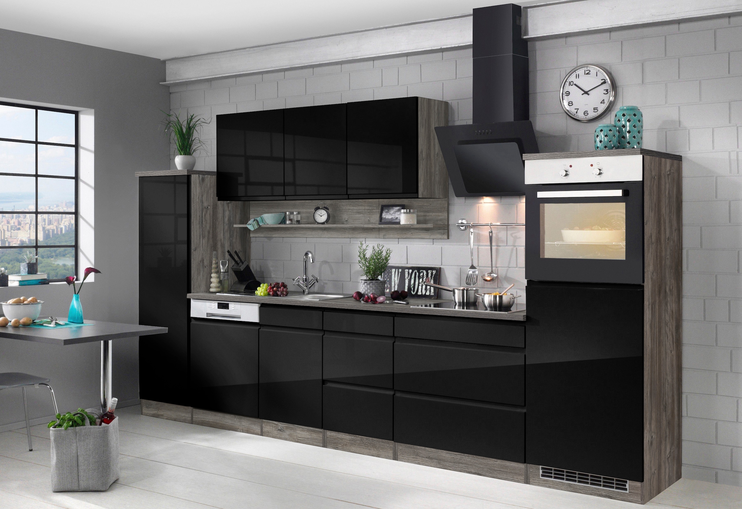 KOCHSTATION Seitenschrank »KS-Virginia« 50 cm breit, für viel Stauraum