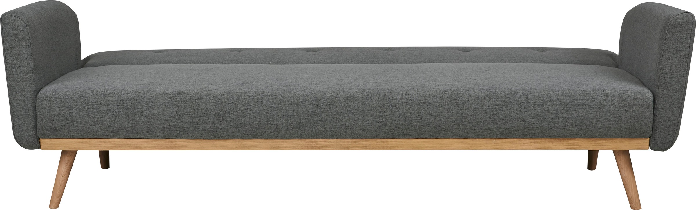 SalesFever Schlafsofa, Knopfheftung an der Rückenfläche