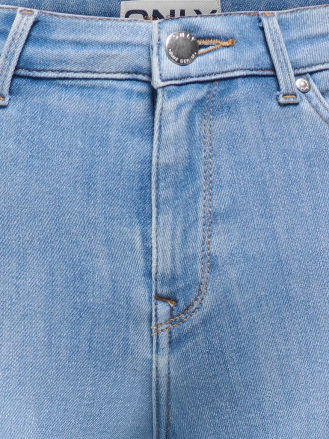 ONLY Skinny-fit-Jeans »ONLPOWER MW PUSH UP DES DNM« Baumwollmischung, Regular Waist