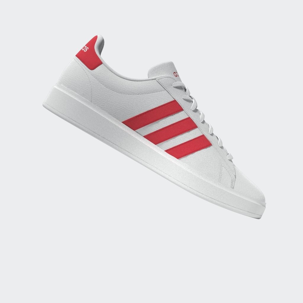 adidas Sportswear Sneaker »GRAND COURT CLOUDFOAM LIFESTYLE COURT COMFORT«, Design auf den Spuren des adidas Superstar