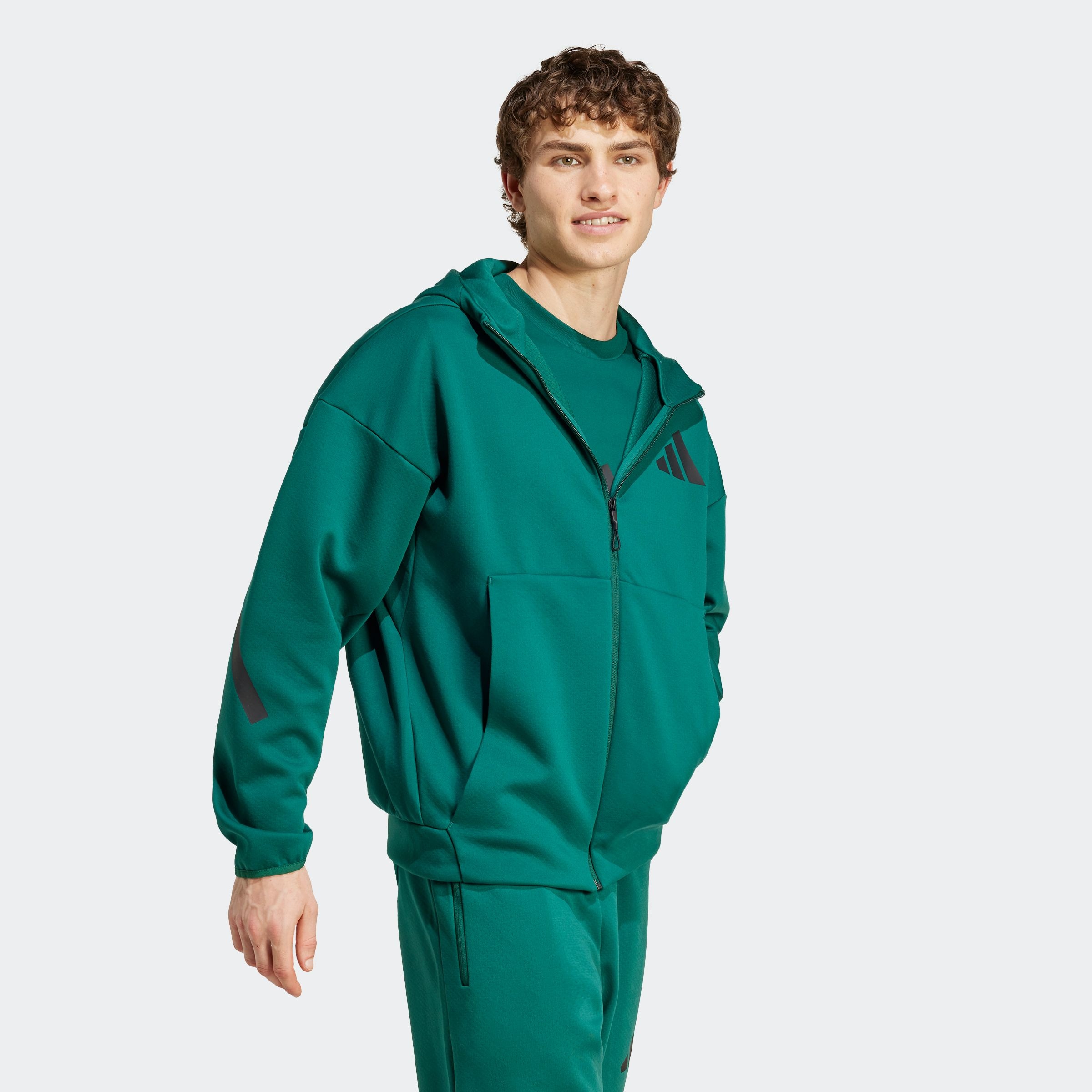 adidas Sportswear Kapuzensweatshirt »M Z.N.E. FZ«