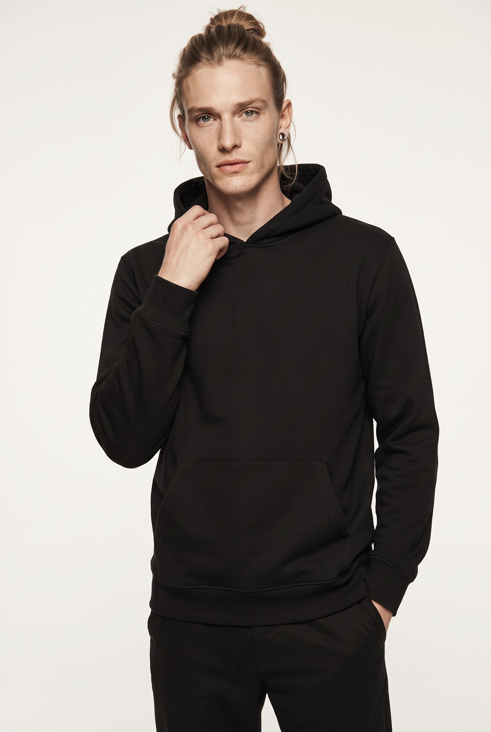 Vans Kapuzensweatshirt »CLASSIC VANS PO-B«, mit Kapuze und Rundhalsausschnitt, unifarben, in normaler Länge

