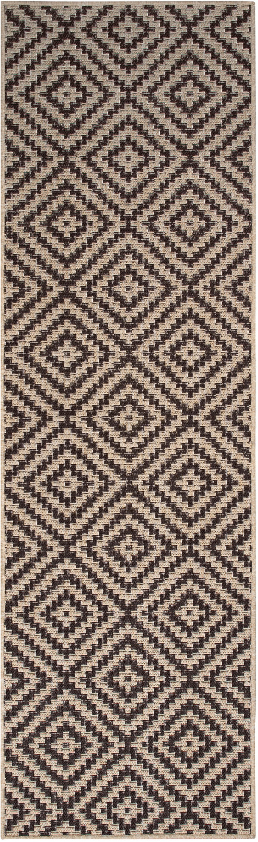 my home Teppich »Cordoba auch als Läufer erhältlich«, rechteckig, 3 mm Höhe, In- und Outdoor geeignet, Sisal-Optik, Wetterfest & UV-beständig, Boho