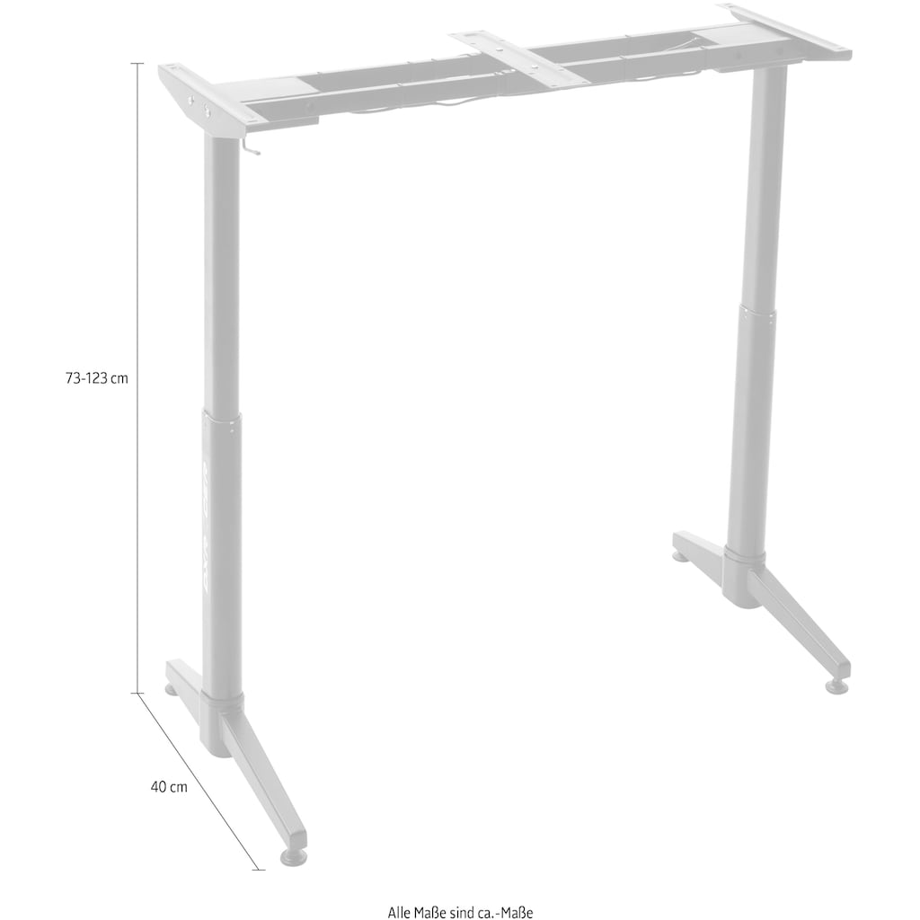 MCA furniture Tischelement »Gestell«