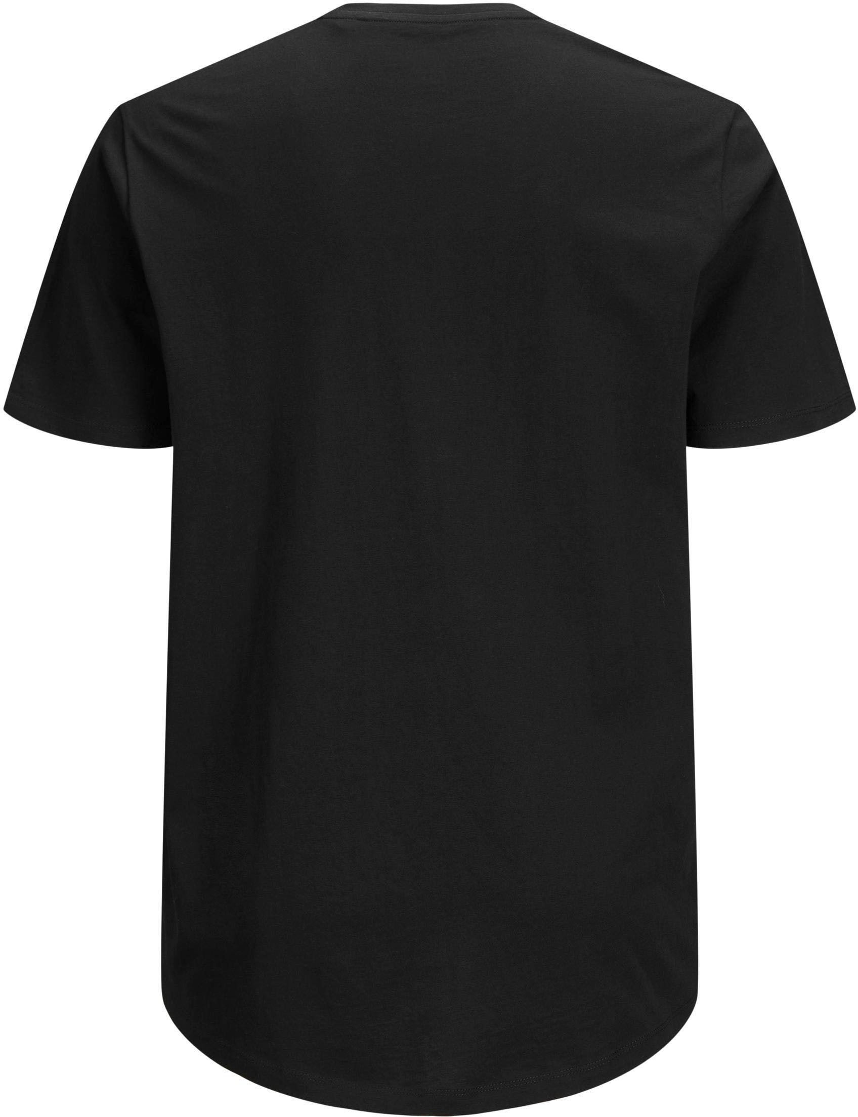 Jack & Jones PlusSize T-Shirt »NOA TEE«, mit abgerundetem Saum, bis Größe 6XL