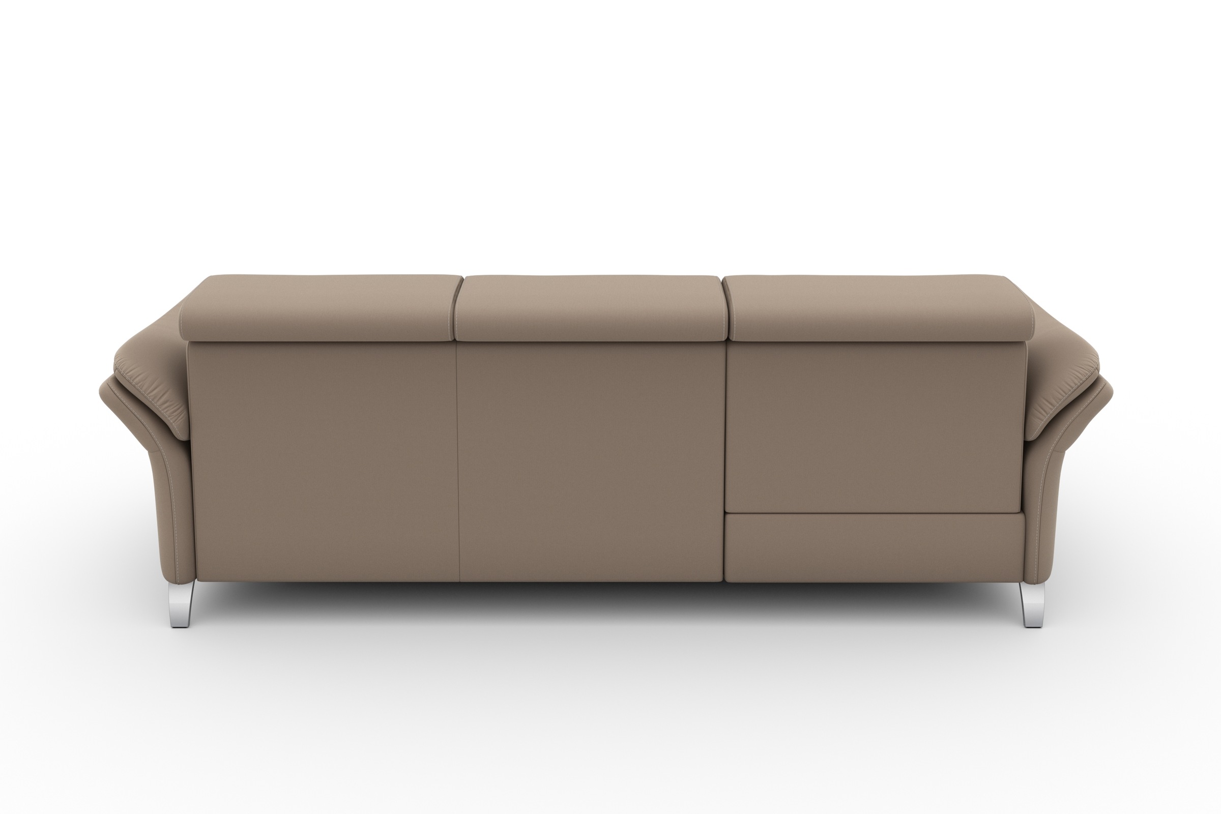 sit&more Ecksofa »Vincenzo L-Form«, inklusive Kopfteilverstellung, wahlweise mit Bettfunktion, Bettkasten