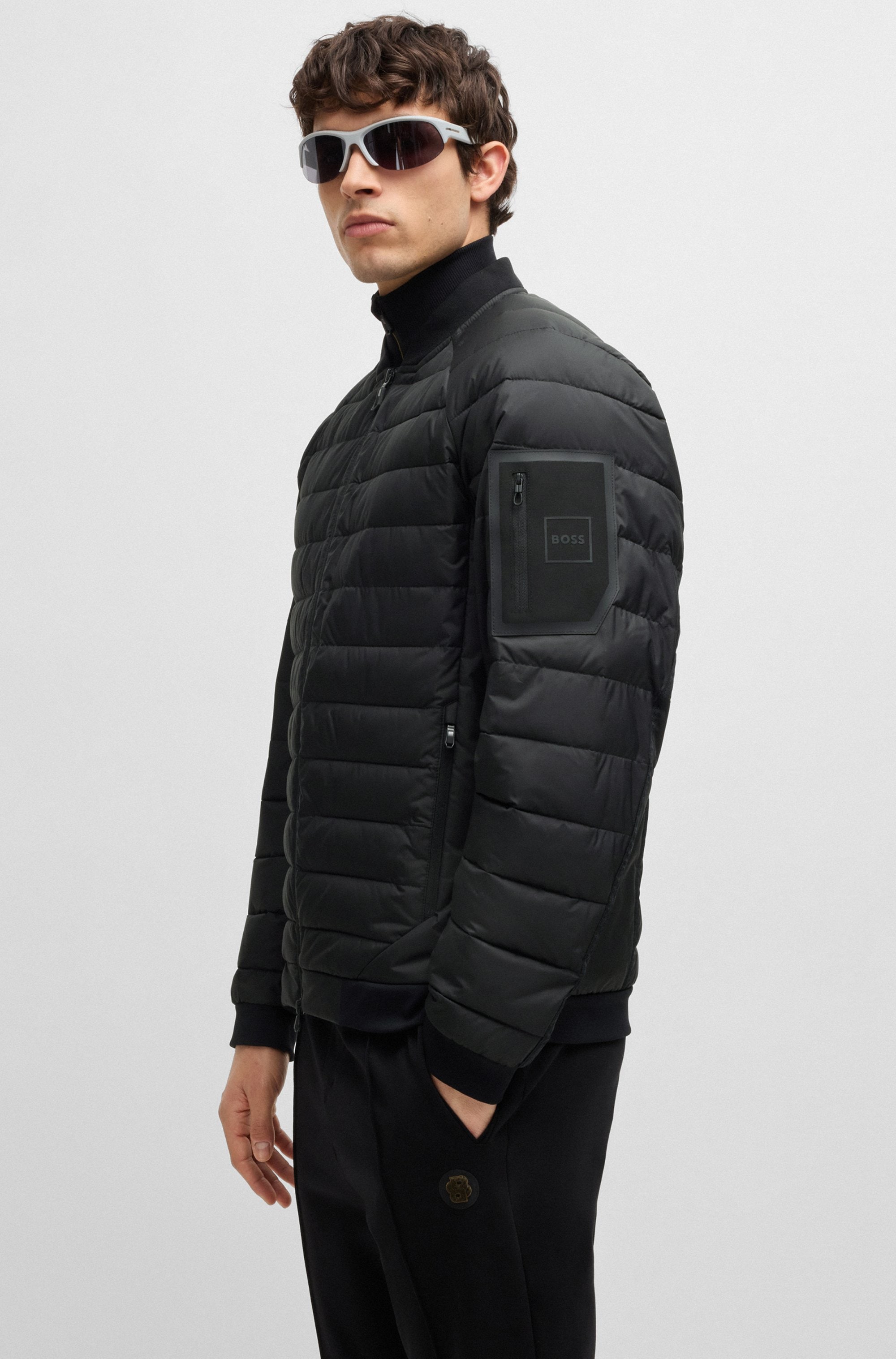 BOSS GREEN Steppjacke »J_Ordos«, mit Ärmelasche