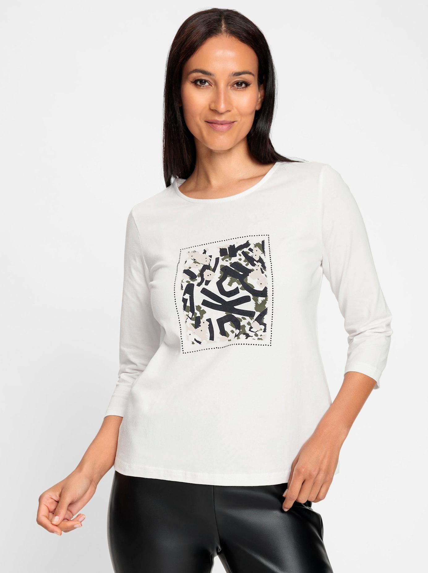 heine 3/4-Arm-Shirt »Shirt« 1 Stk. tlg.