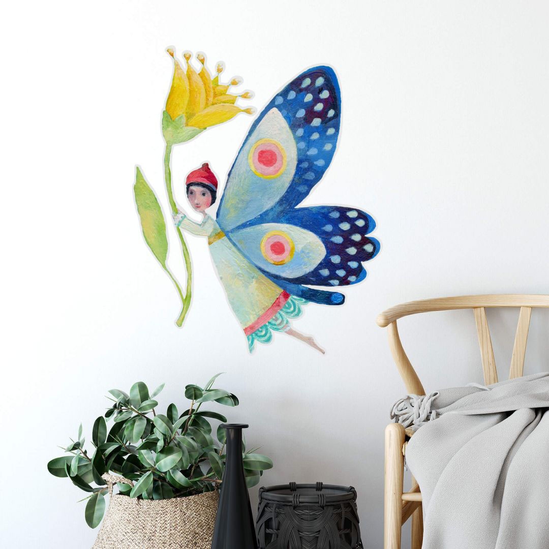 Wall-Art Wandtattoo »Märchenhaft Schmetterling«, (1 St.), selbstklebend, entfernbar