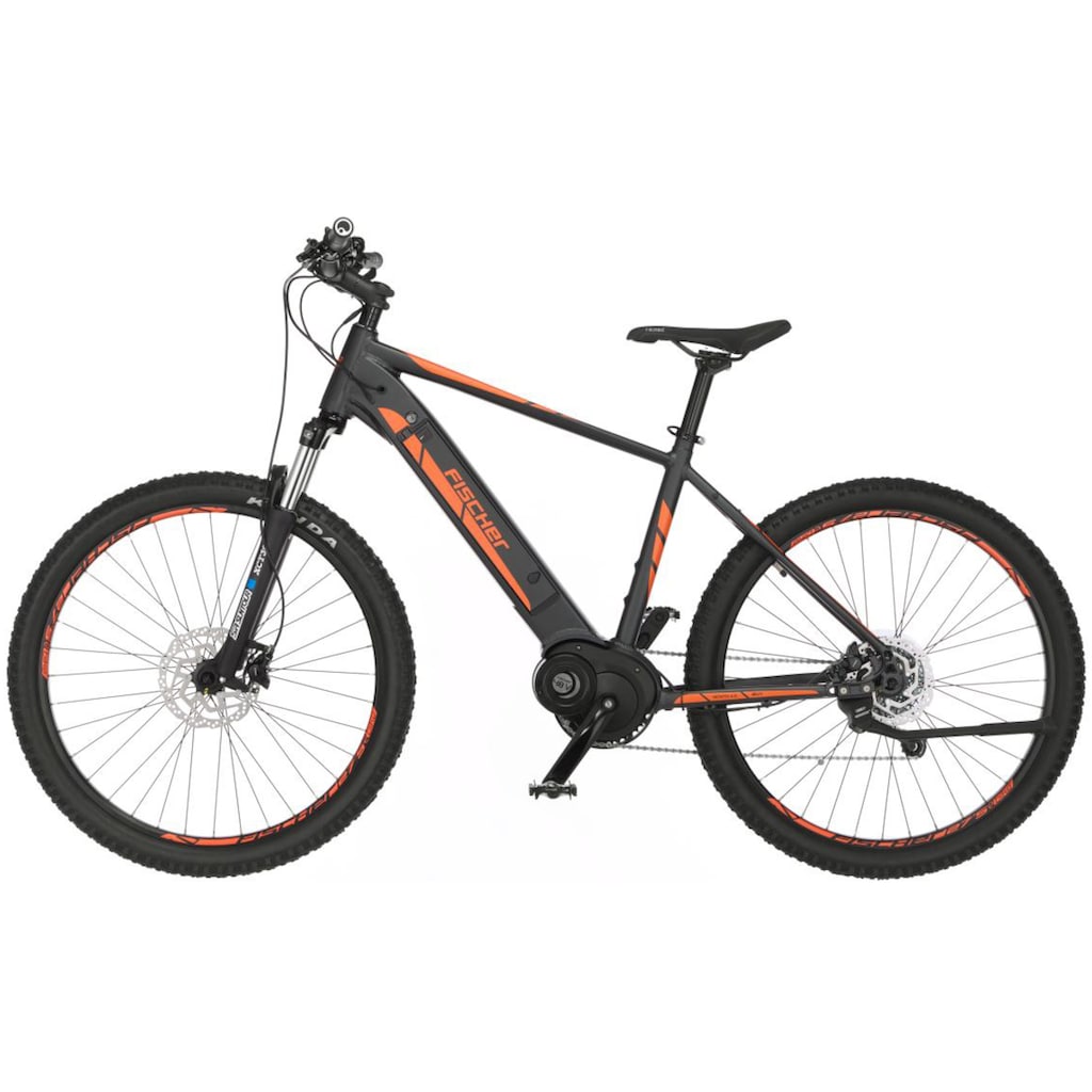 FISCHER Fahrrad E-Bike »MONTIS 4.0i«, 9 Gang, Shimano, Deore, Mittelmotor 250 W