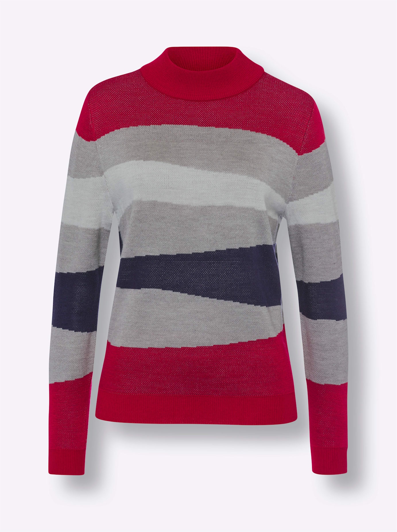 Classic Basics Stehkragenpullover »Langarm-Pullover«