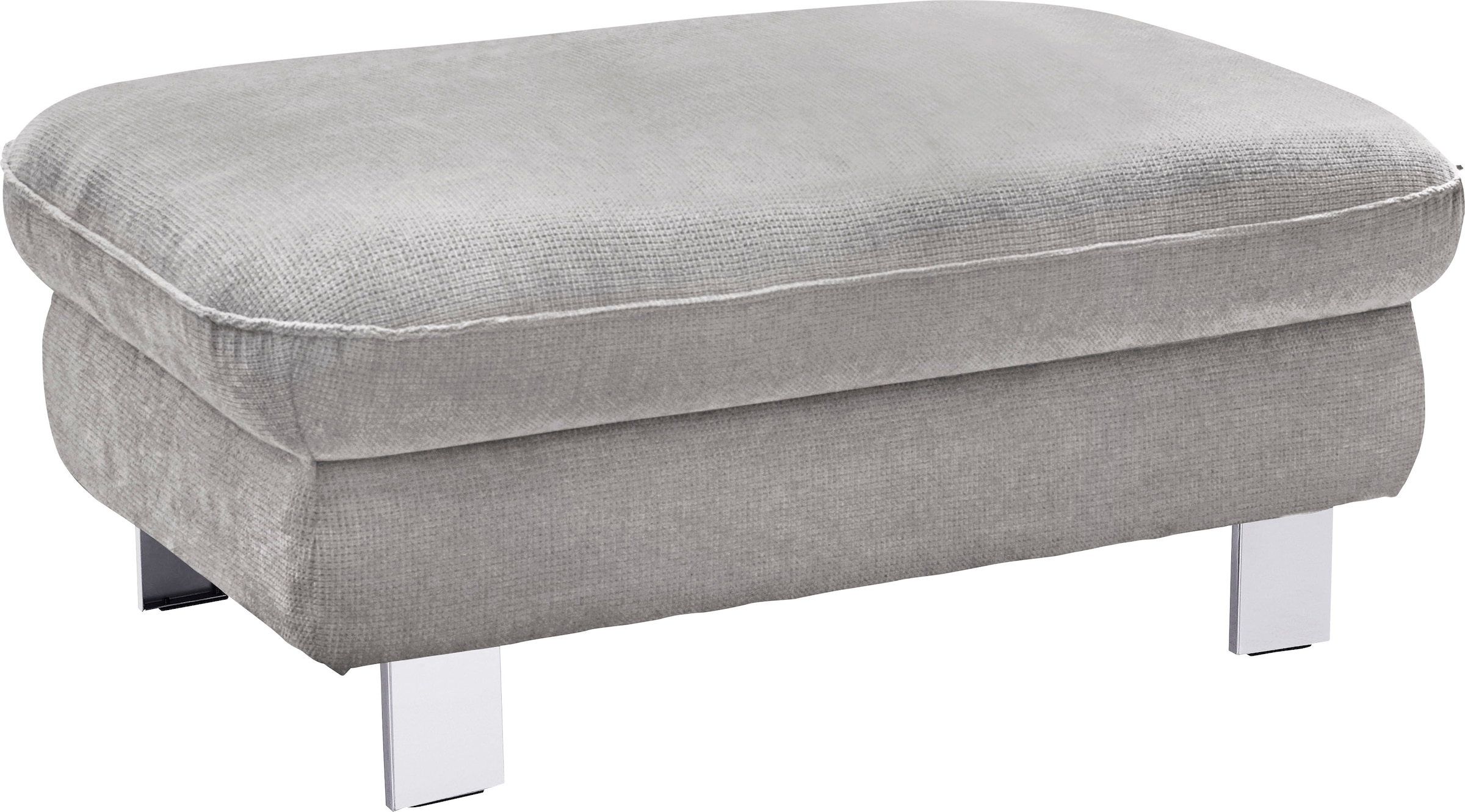 COTTA Polstergarnitur »Driver L-Form«, (Set, 2 tlg.), Set bestehend aus: Ecksofa mit Kopfteilverstellung & Hocker