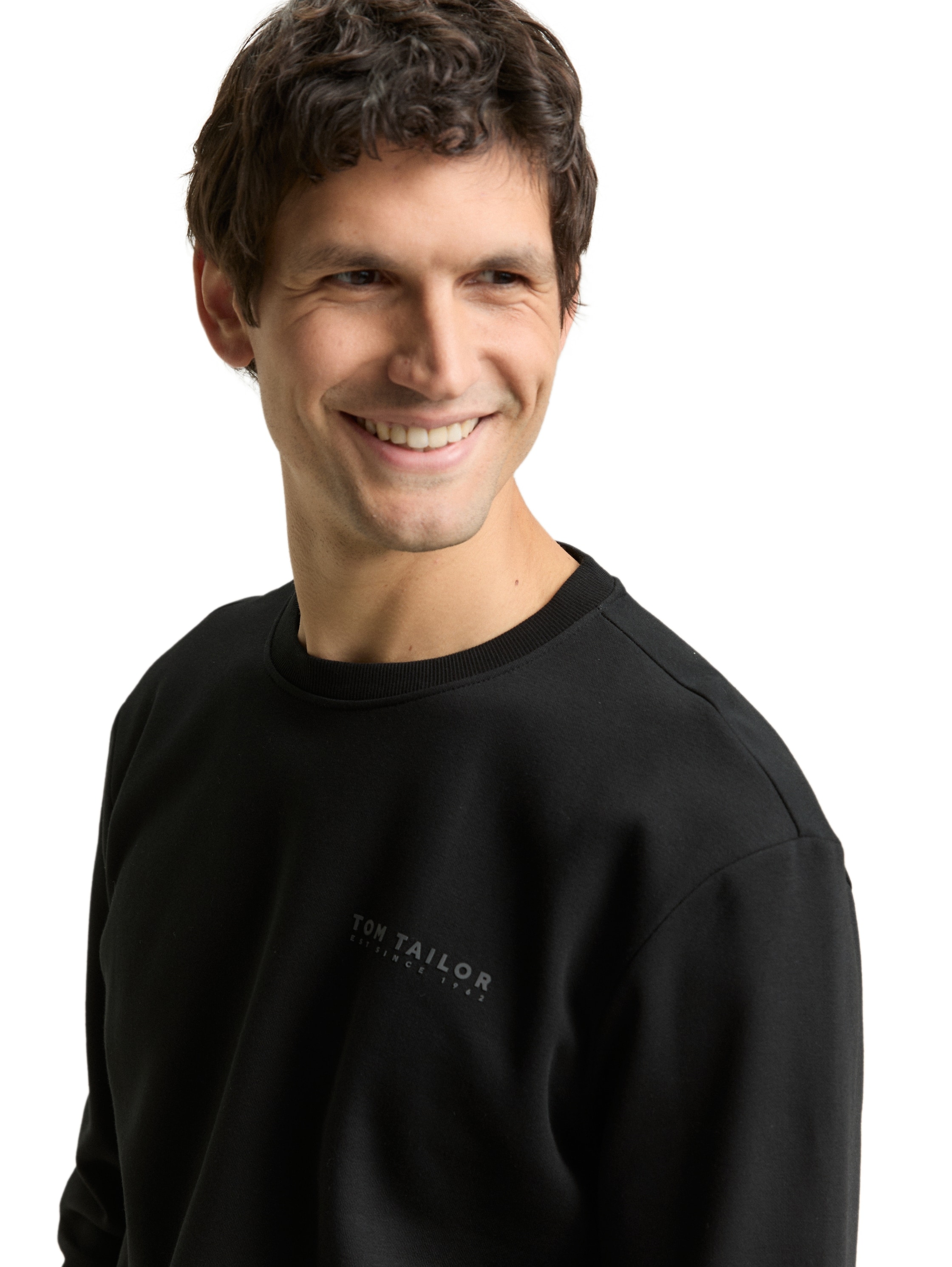 TOM TAILOR Sweatshirt , mit Logo Stickerei

