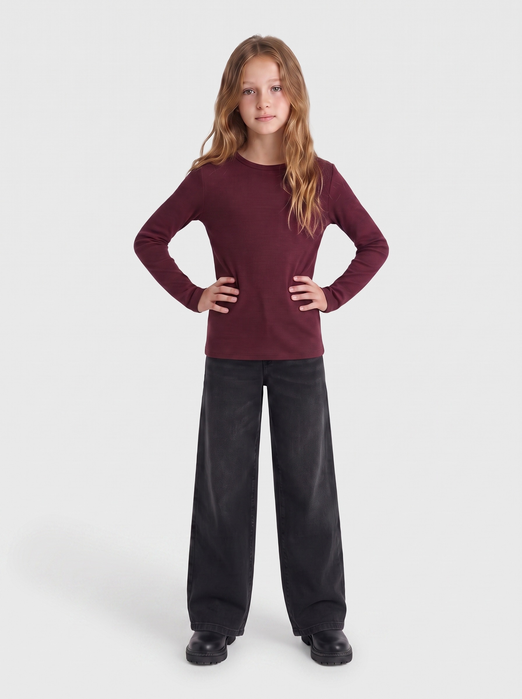 KIDS ONLY Langarmshirt »KOGLUCKY L/S O NECK TOP JRS NOOS« Baumwollmischung, regular fit