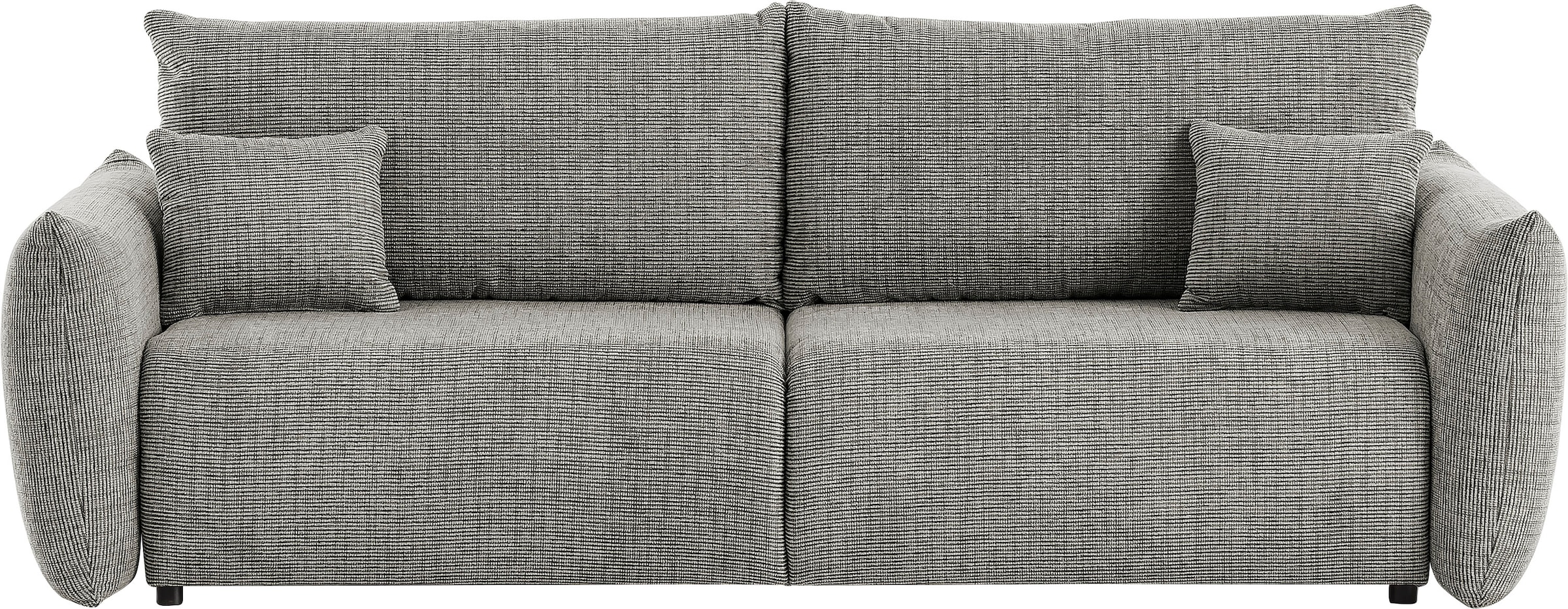 Home affaire 3-Sitzer »MAVAS Schlafsofa mit Bettkasten« ca.240/108cm (Liegefläche 212/145 cm), Cord, Chenille, Struktur
