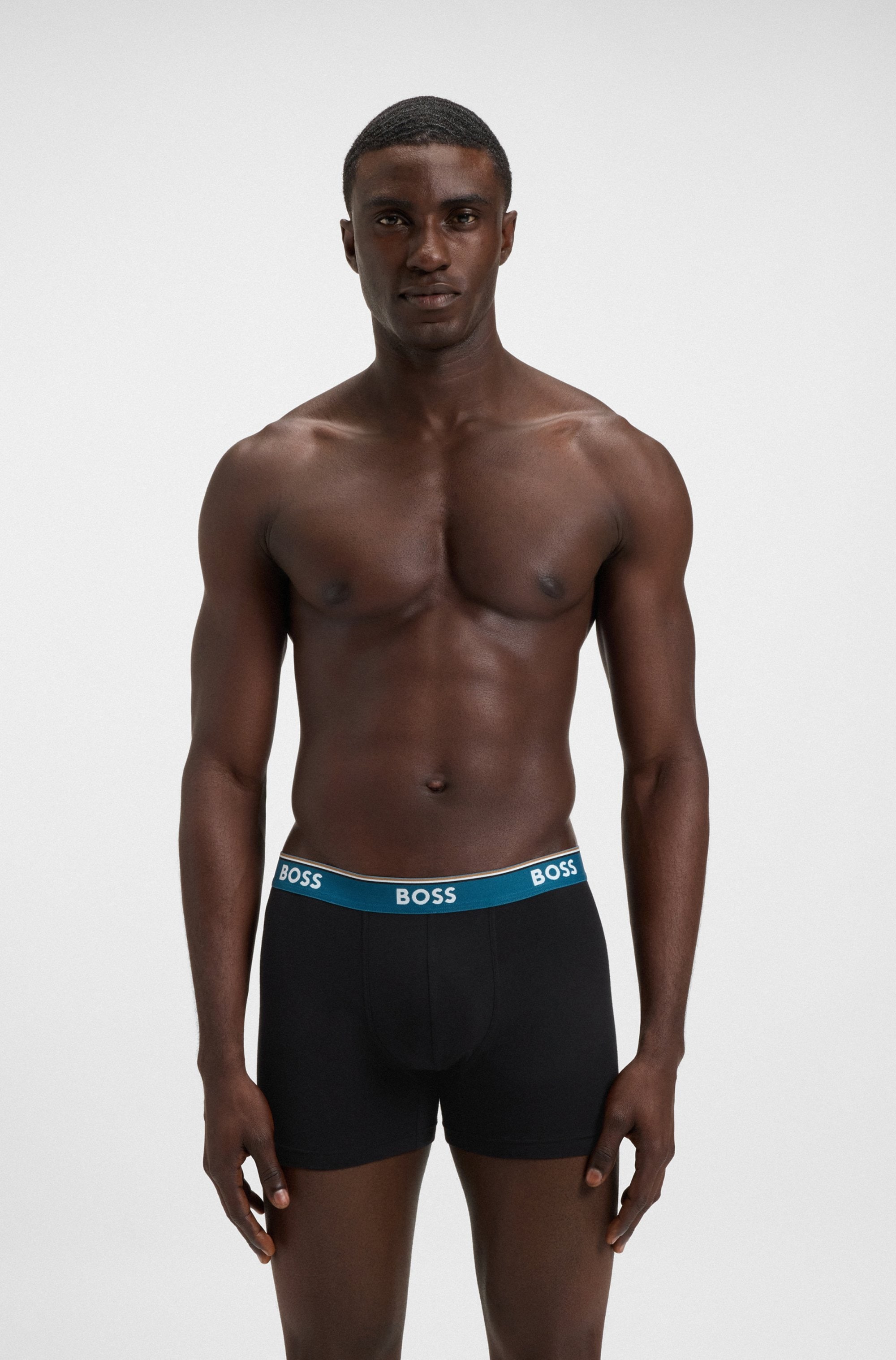 BOSS Boxershorts »BoxerBr 3P Power«, (3 St.)