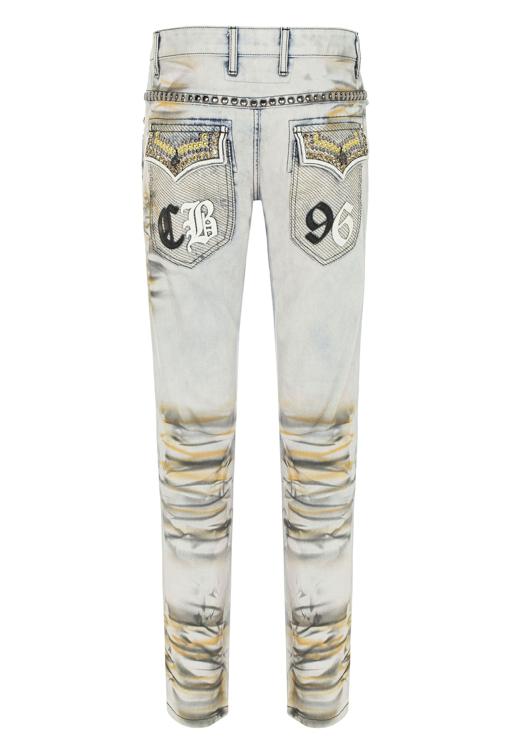 Cipo & Baxx 5-Pocket-Jeans »Cipo & Baxx Jeans« in extravagantem Look, CD733