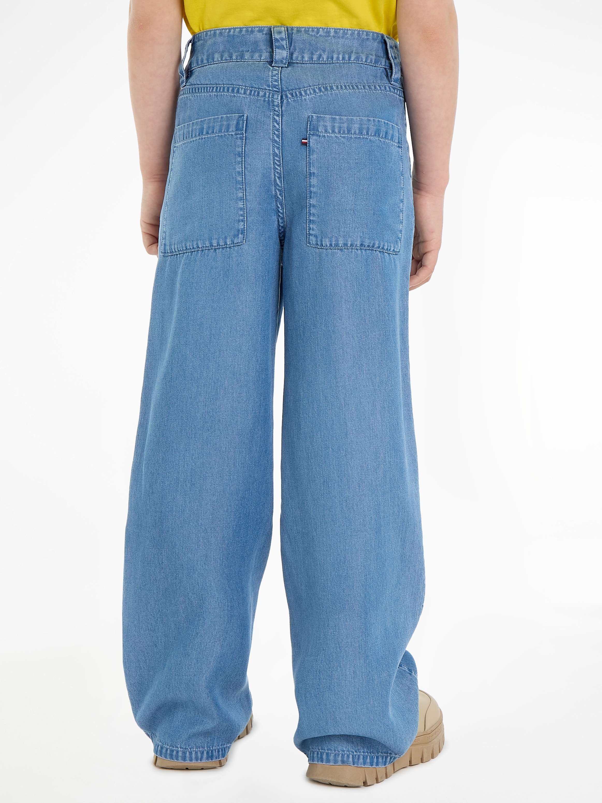 Tommy Hilfiger Webhose »MABEL CHINO TENCEL PANT«, im Denim-Look