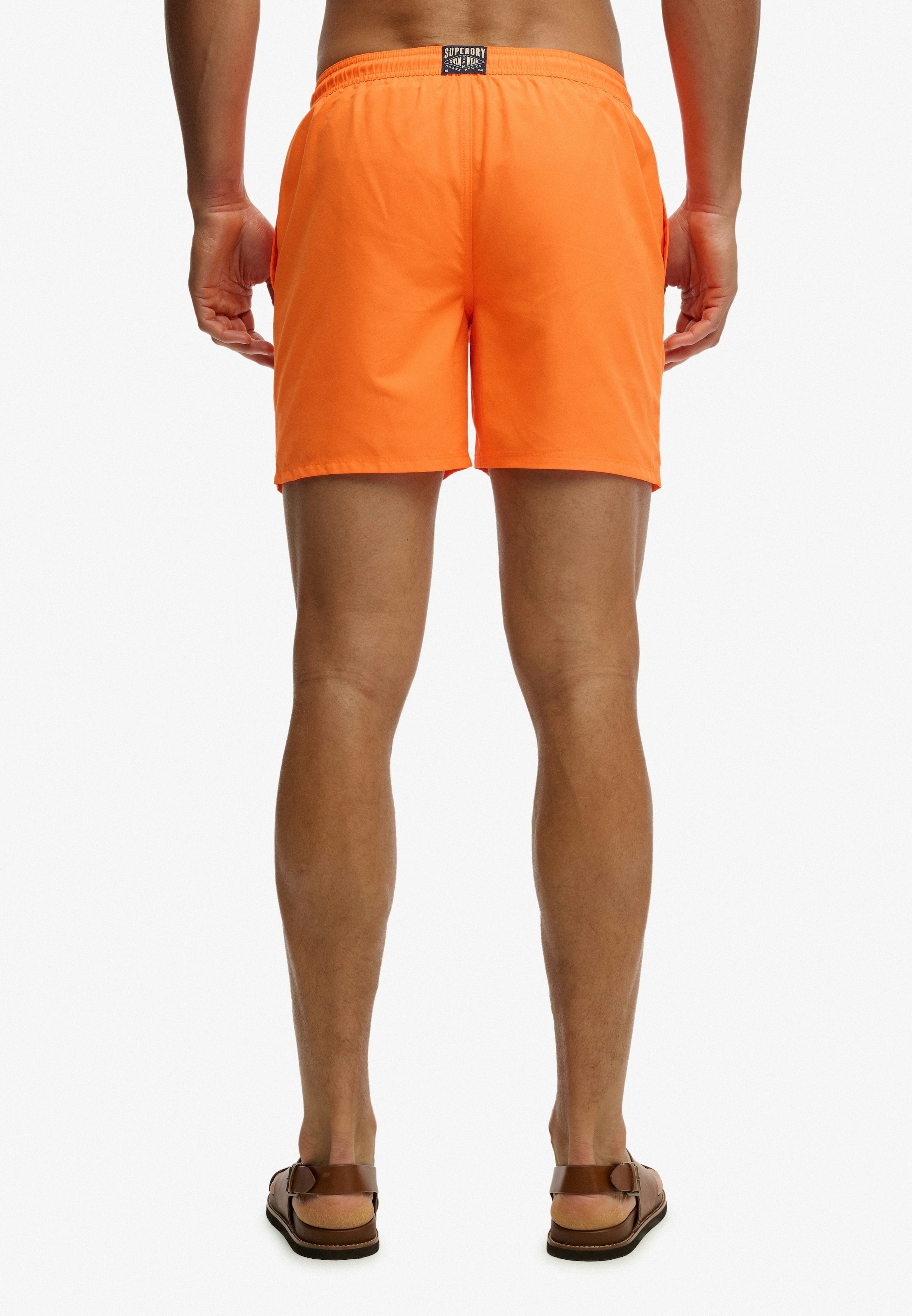 Superdry Badeshorts »ESSENTIAL 16 SWIM SHORT« Kunstfaser, relaxed fit