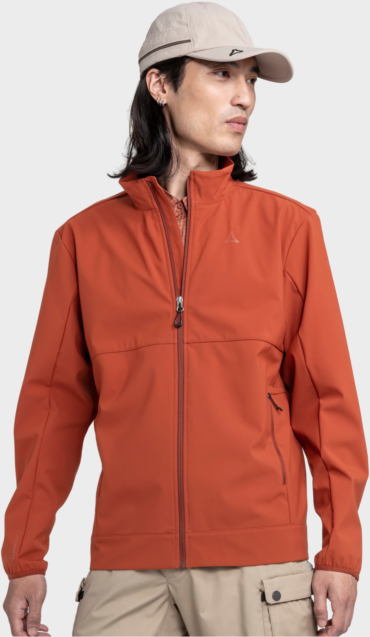 Schöffel Outdoorjacke »Softshell Jk Style Mirusha MNS« ohne Kapuze