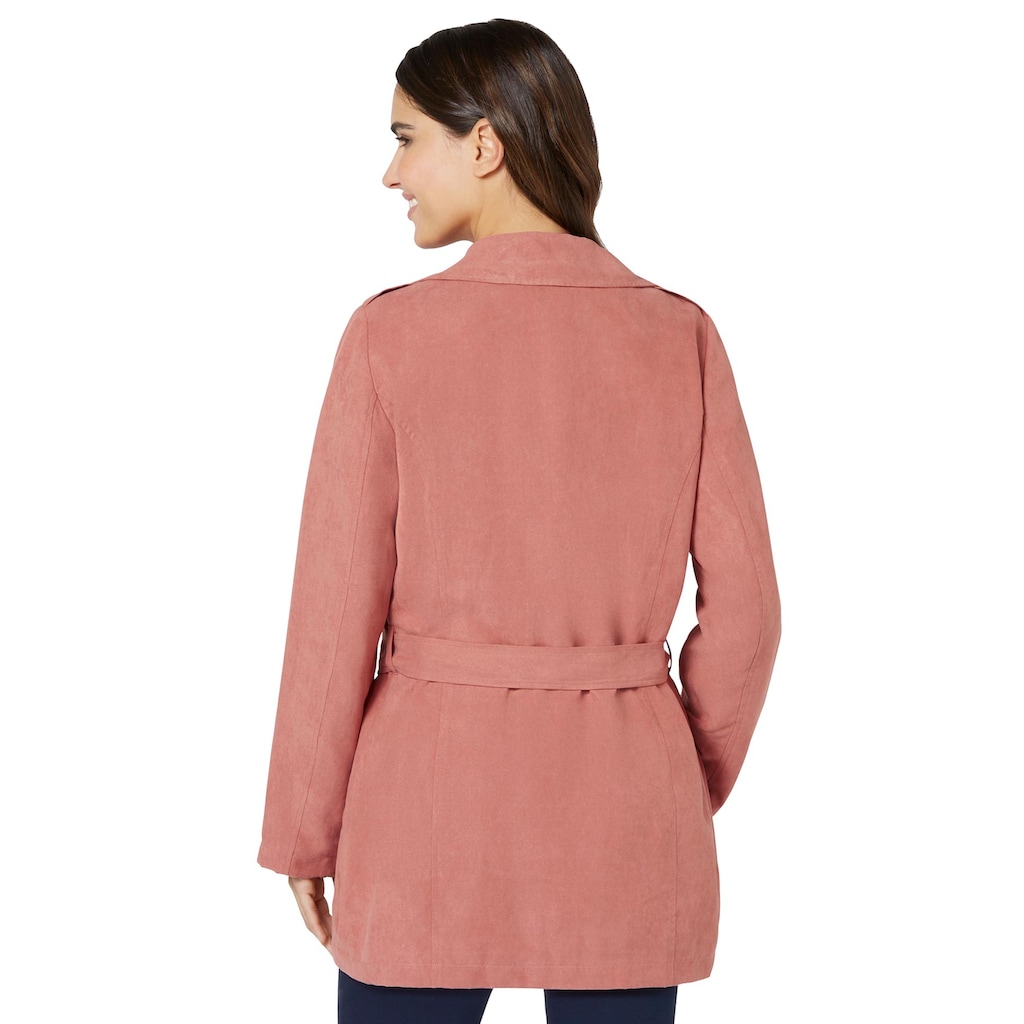 Classic Basics Langjacke, ohne Kapuze