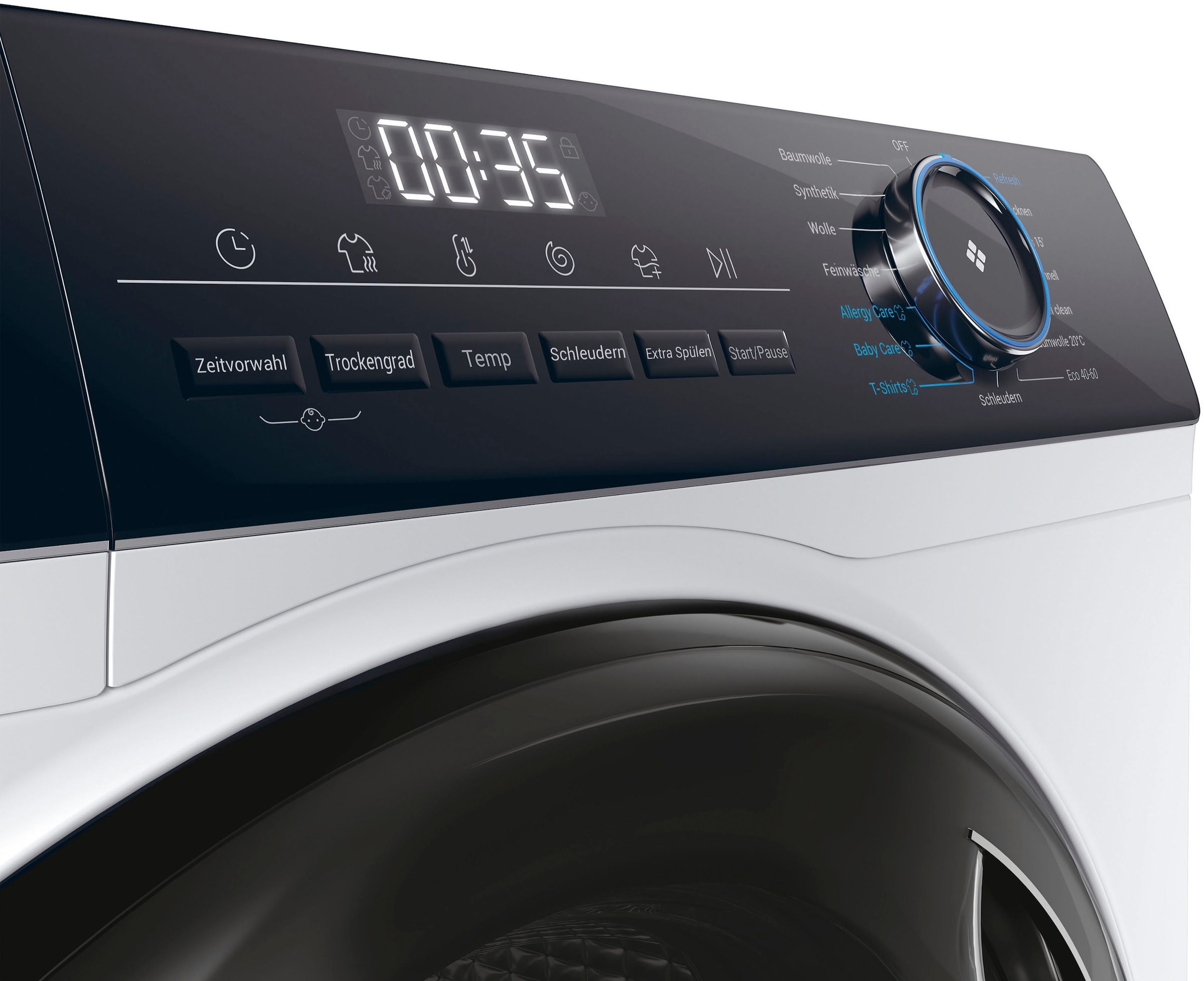 Haier Waschtrockner »HWD80-B14939«, I-PRO SERIE 3, Refresh Dampf-Funktion