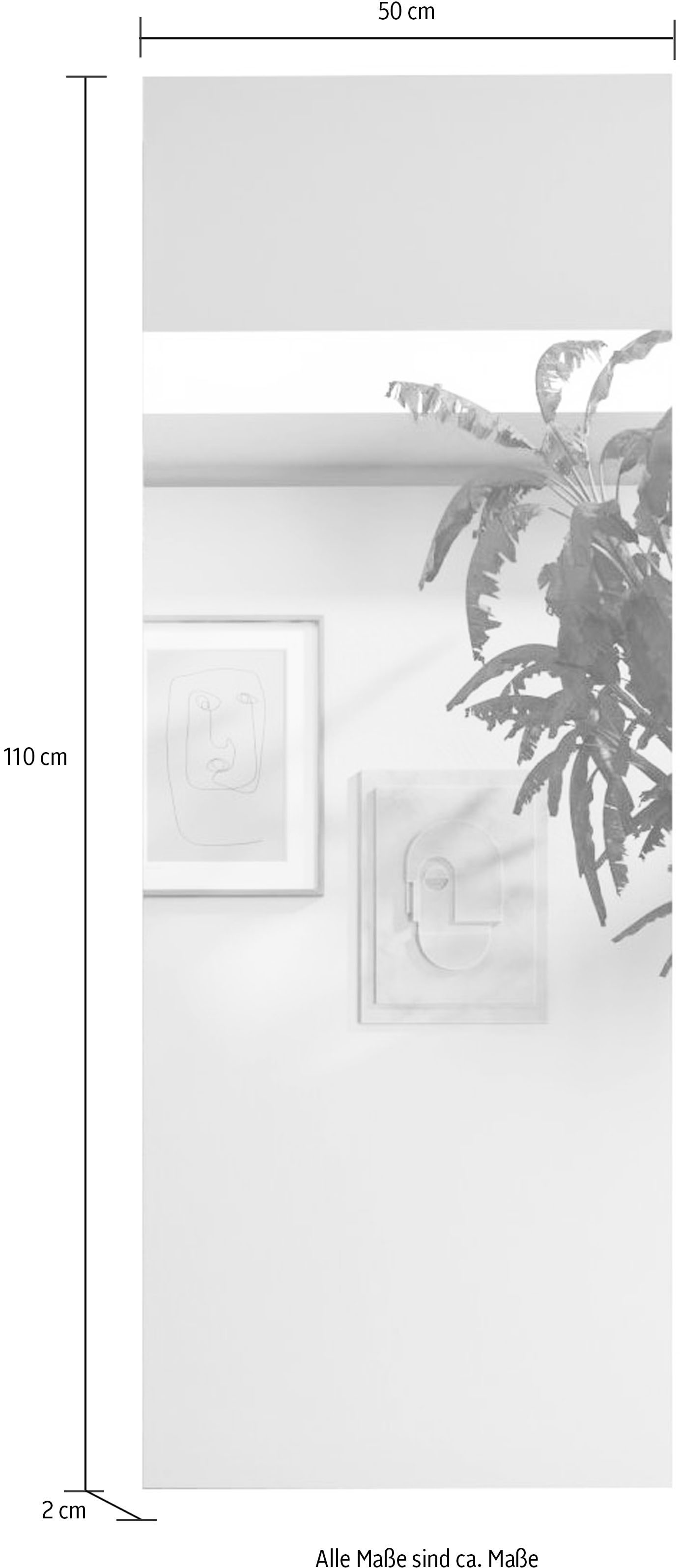 INOSIGN Wandspiegel »Rimini«, Breite 50 cm