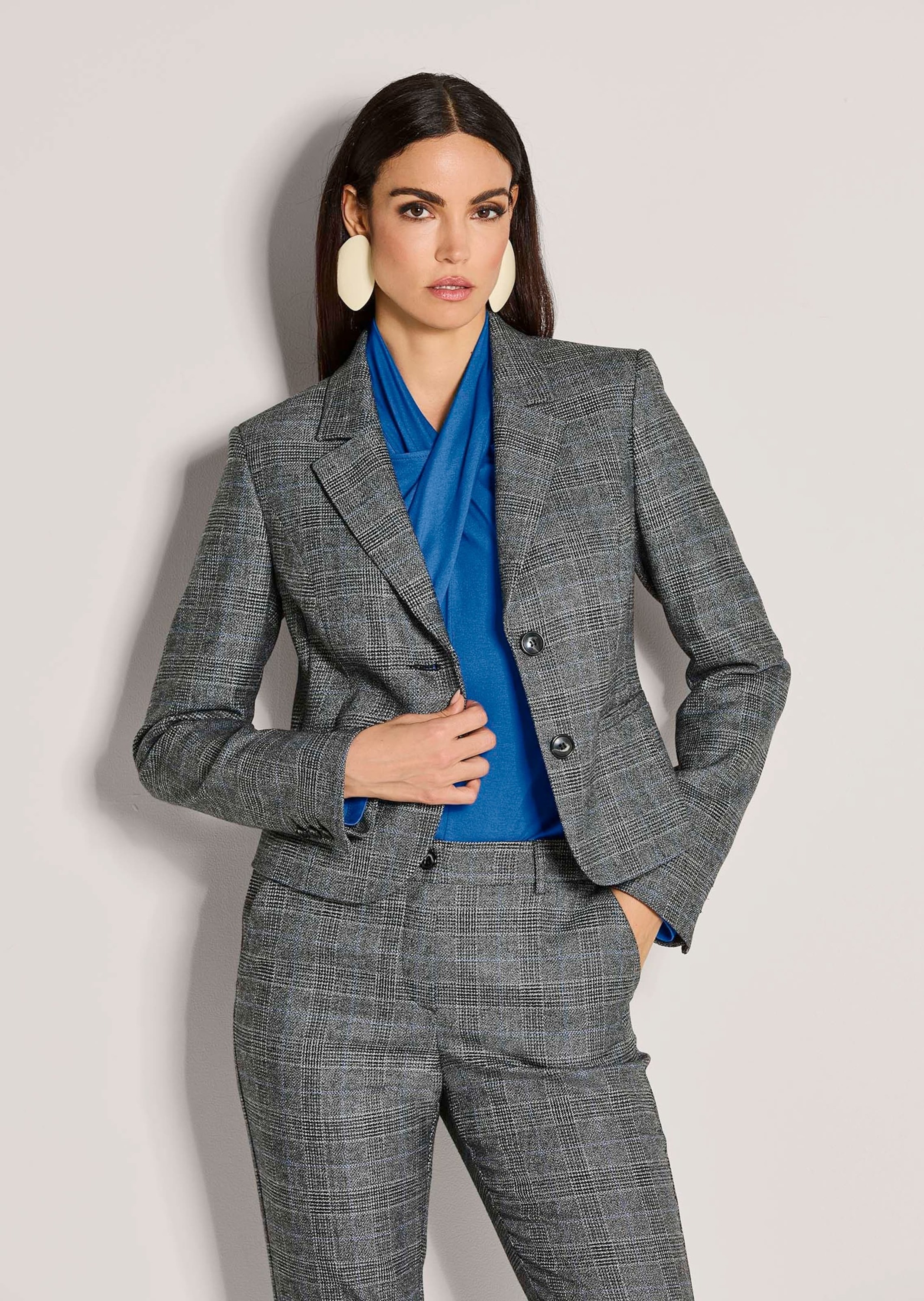 MADELEINE Kurzblazer »Blazer Glencheckblazer mit Stretchkomfort«