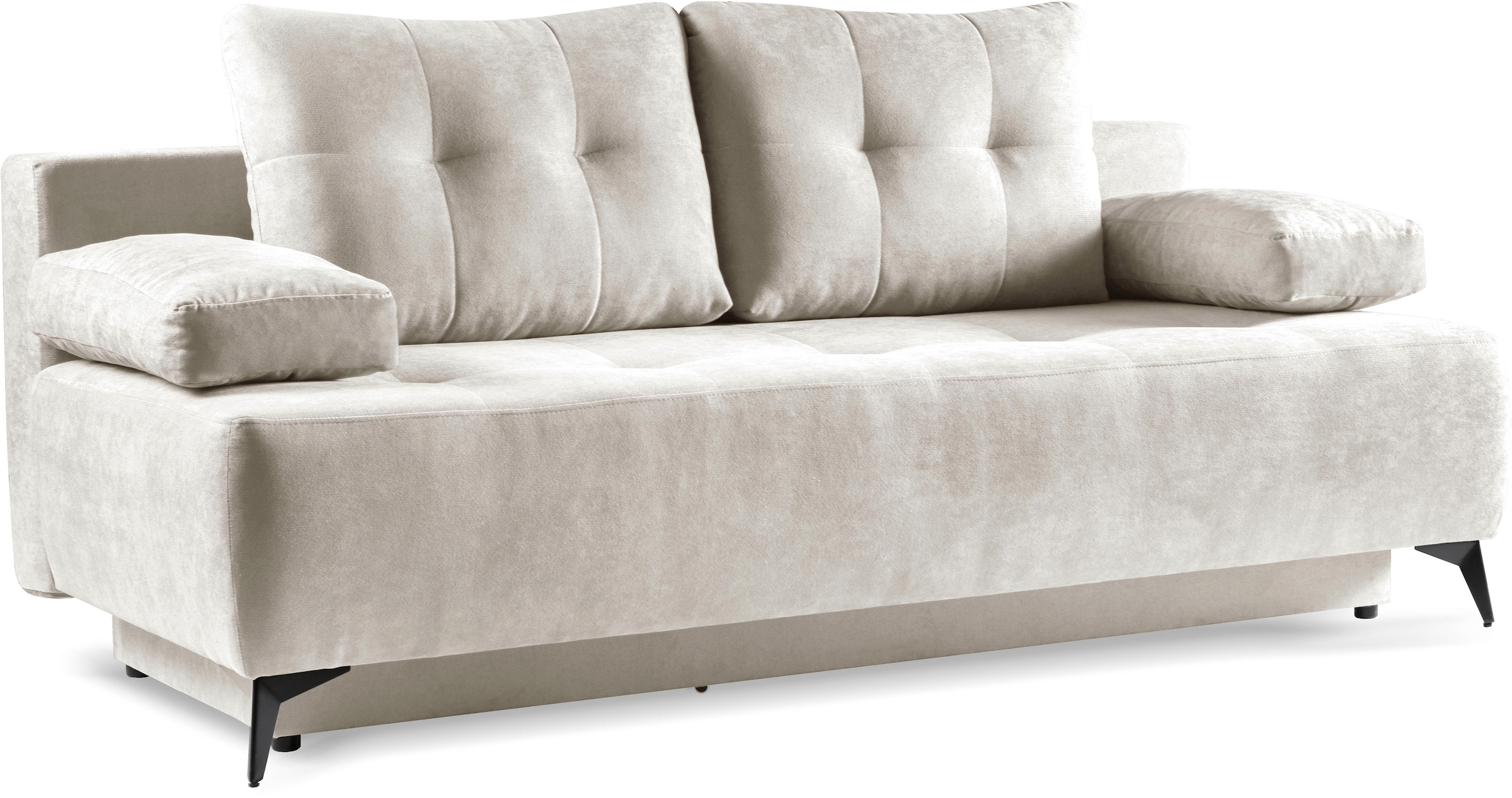 WERK2 Schlafsofa »Oakland«, 2-Sitzer Sofa & Schlafcouch mit Bettkasten