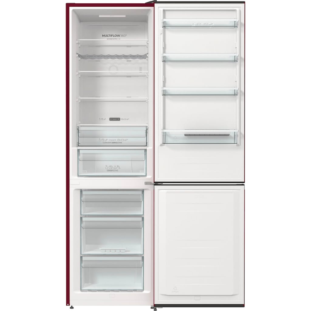 GORENJE Kühl-/Gefrierkombination »NK89C0D«, NK89C0DR, 200 cm hoch, 60 cm breit