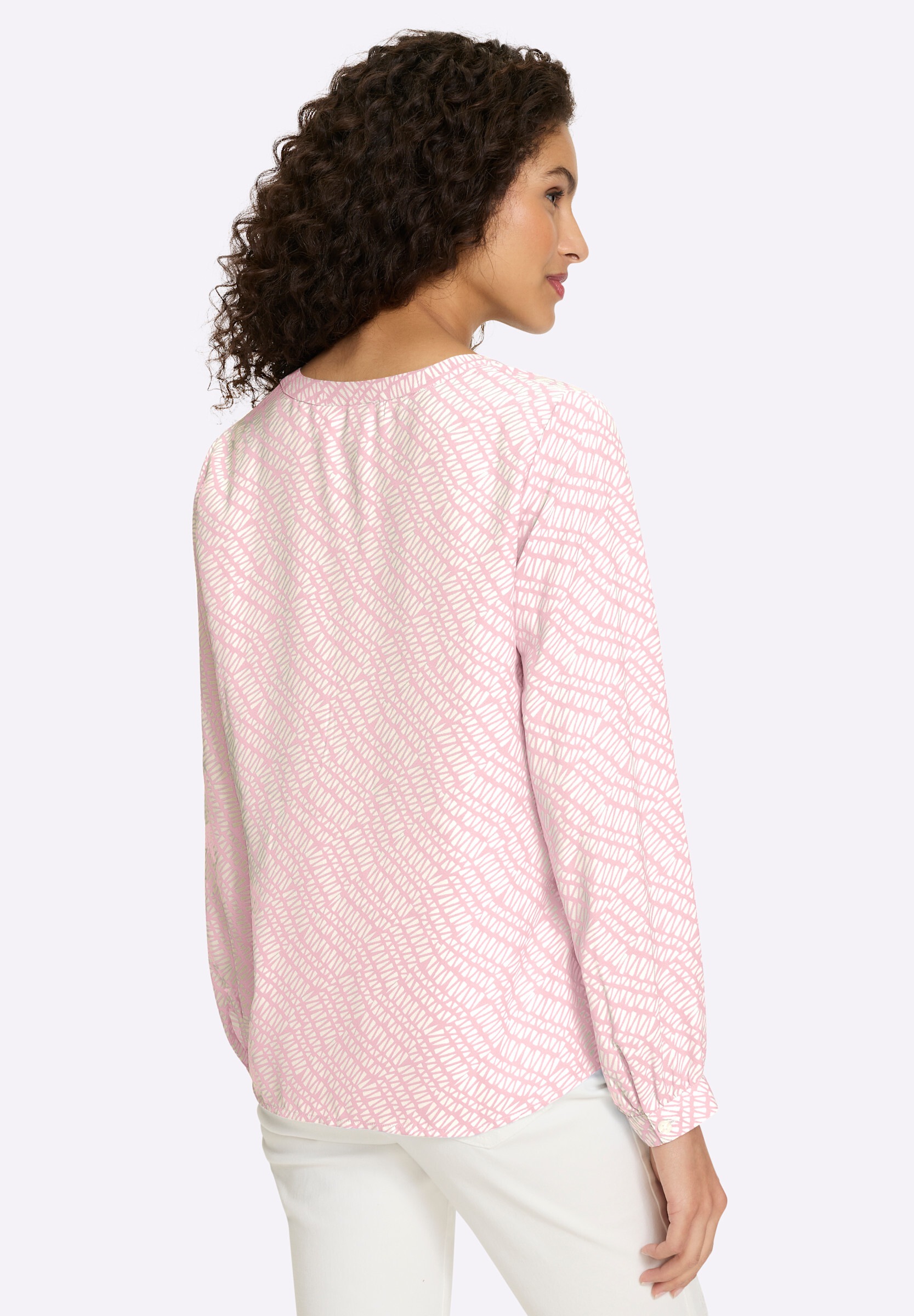 heine Shirtbluse »Druckbluse Schlupfbluse in Kofferware«