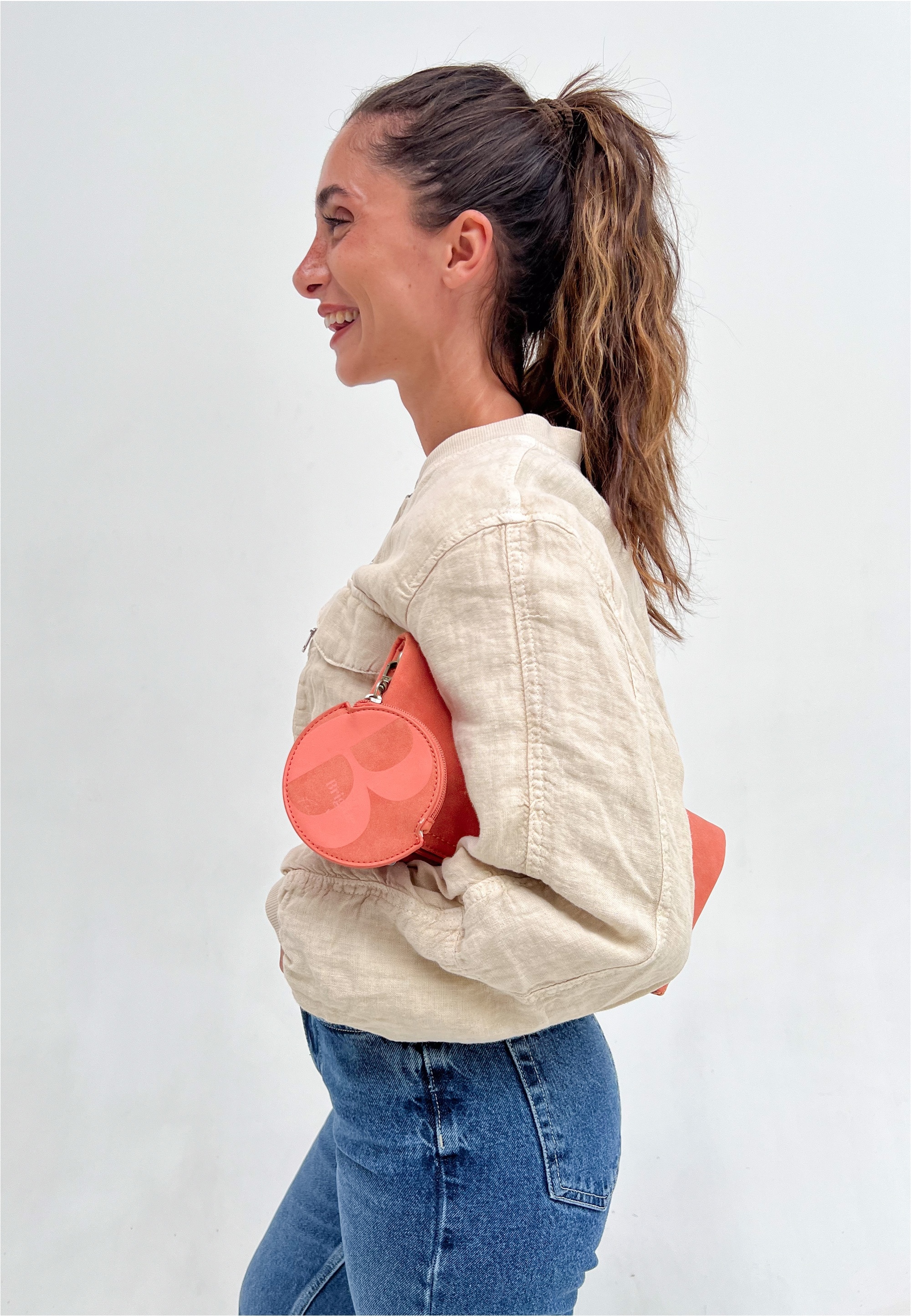 Fritzi aus Preußen Umhängetasche »Brigitte x fritzi Special Ronja Cross« mit abnehmbarem Anhänger