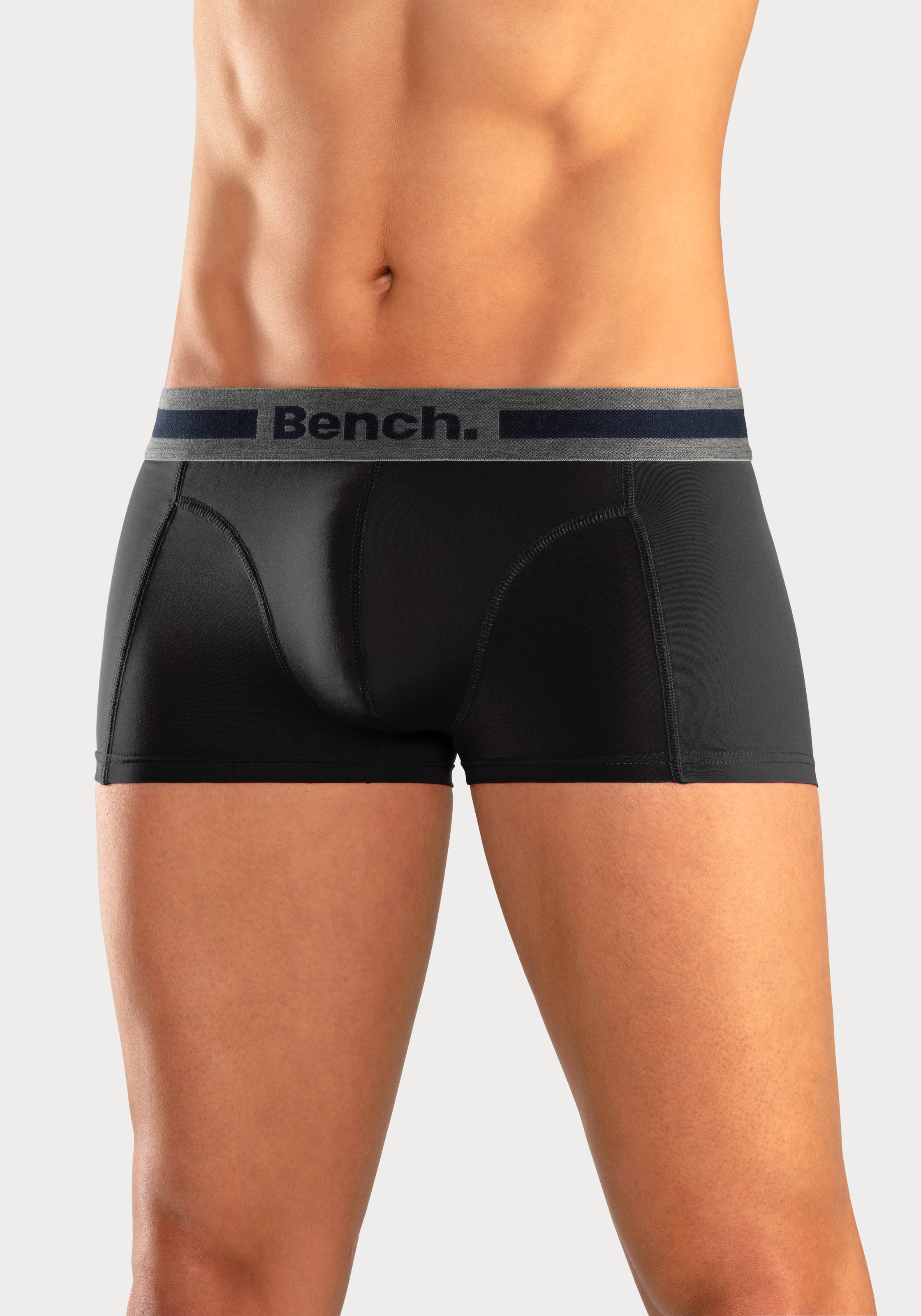 Bench. Funktionsboxer »Boxershorts für Herren«, (Packung, 4 St.), Unterhosen aus Microfaser