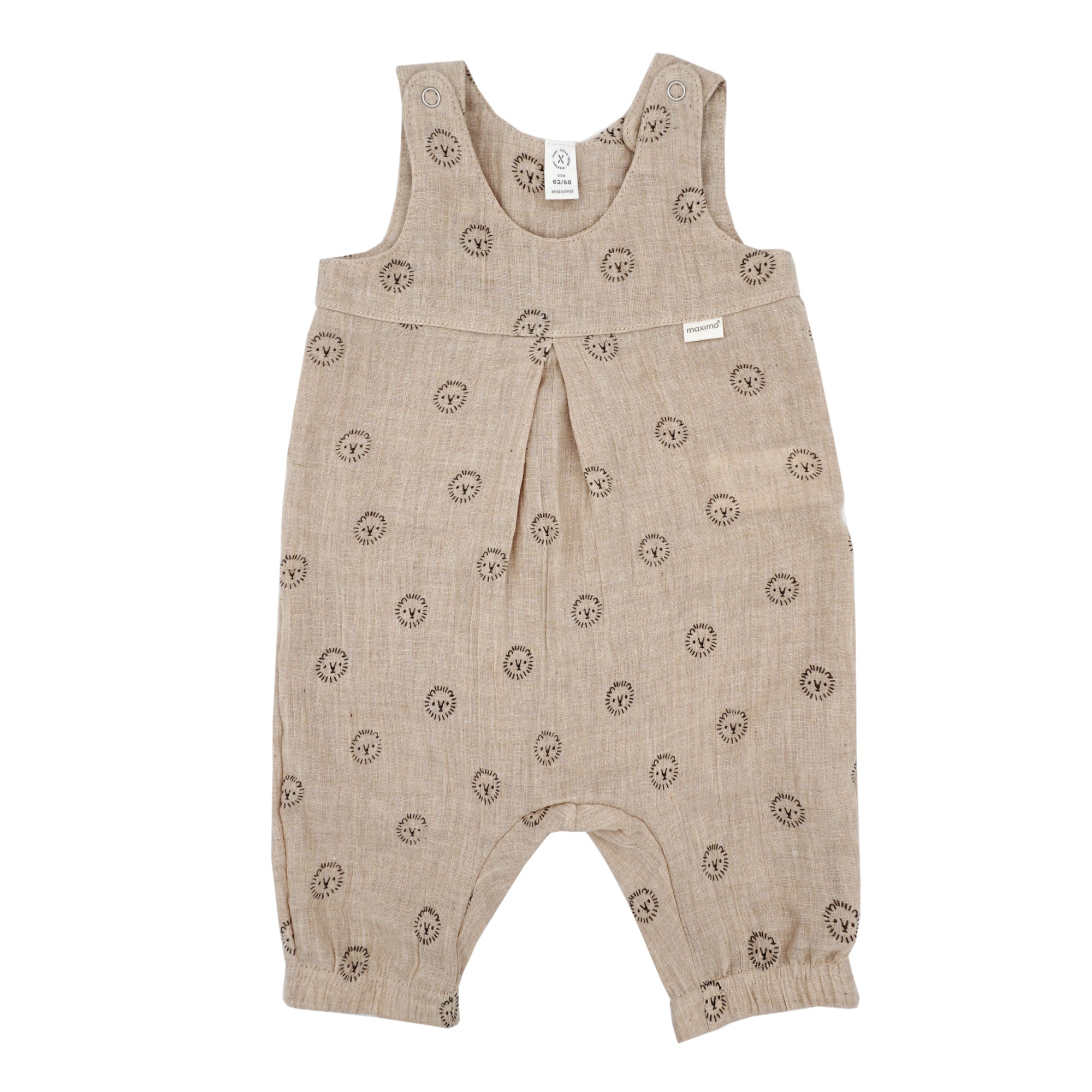 MAXIMO Overall 1 Beigemeliert, Löwe, Musselin, Overall, Unisex