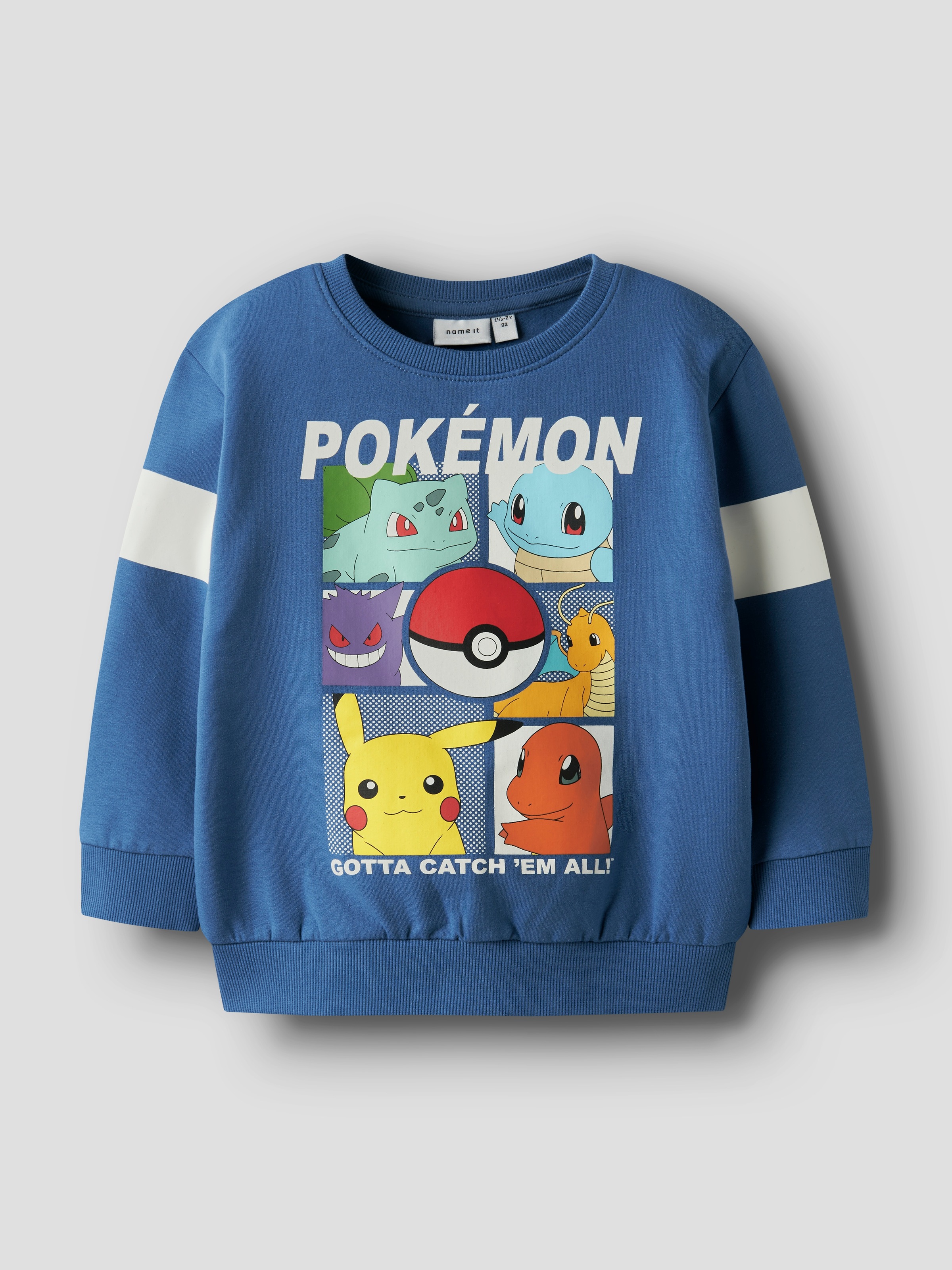 Name It Sweatshirt »NMMJUSSY POKEMON NREG SWEAT BRU NOOS SKY«
