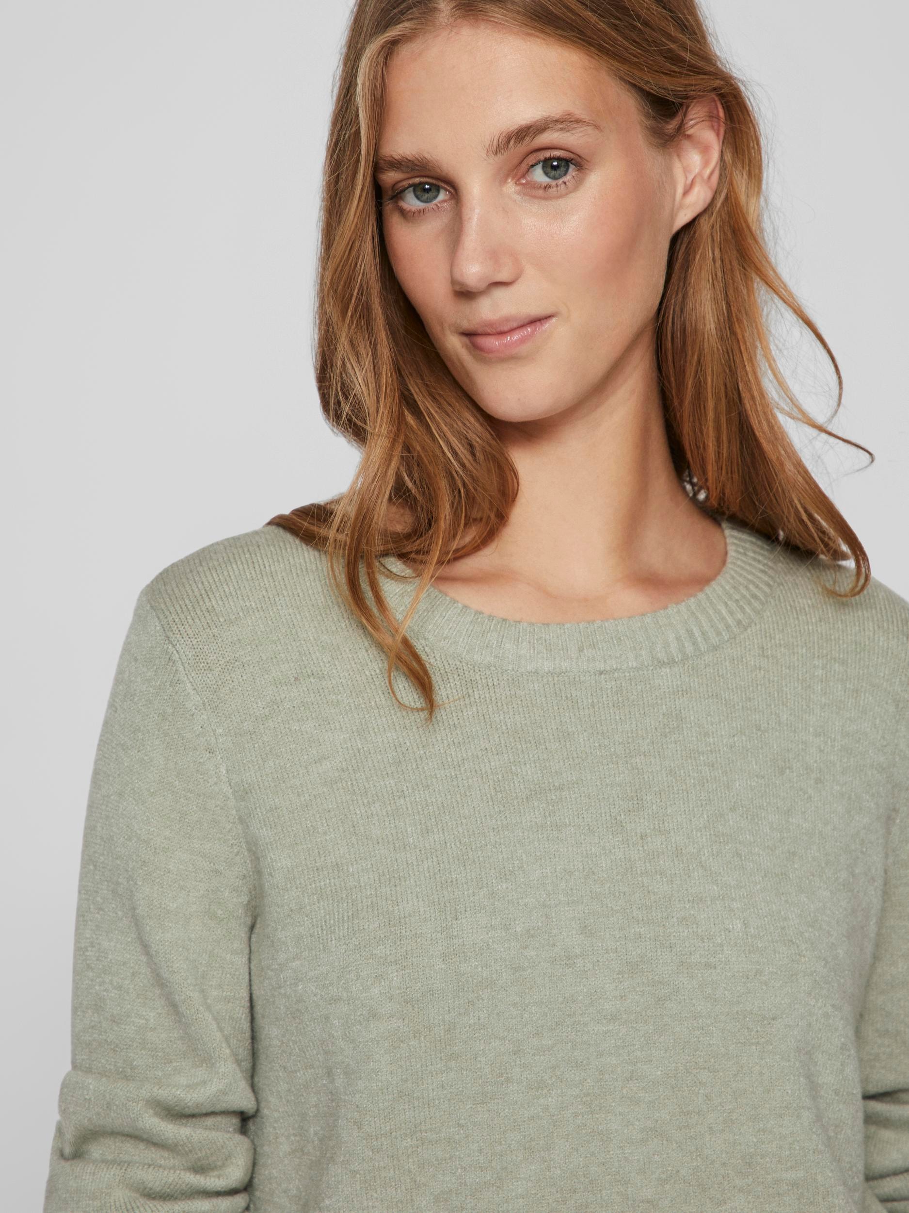 Vila Rundhalspullover »VIRIL O-NECK L/S KNIT TOP - NOOS«