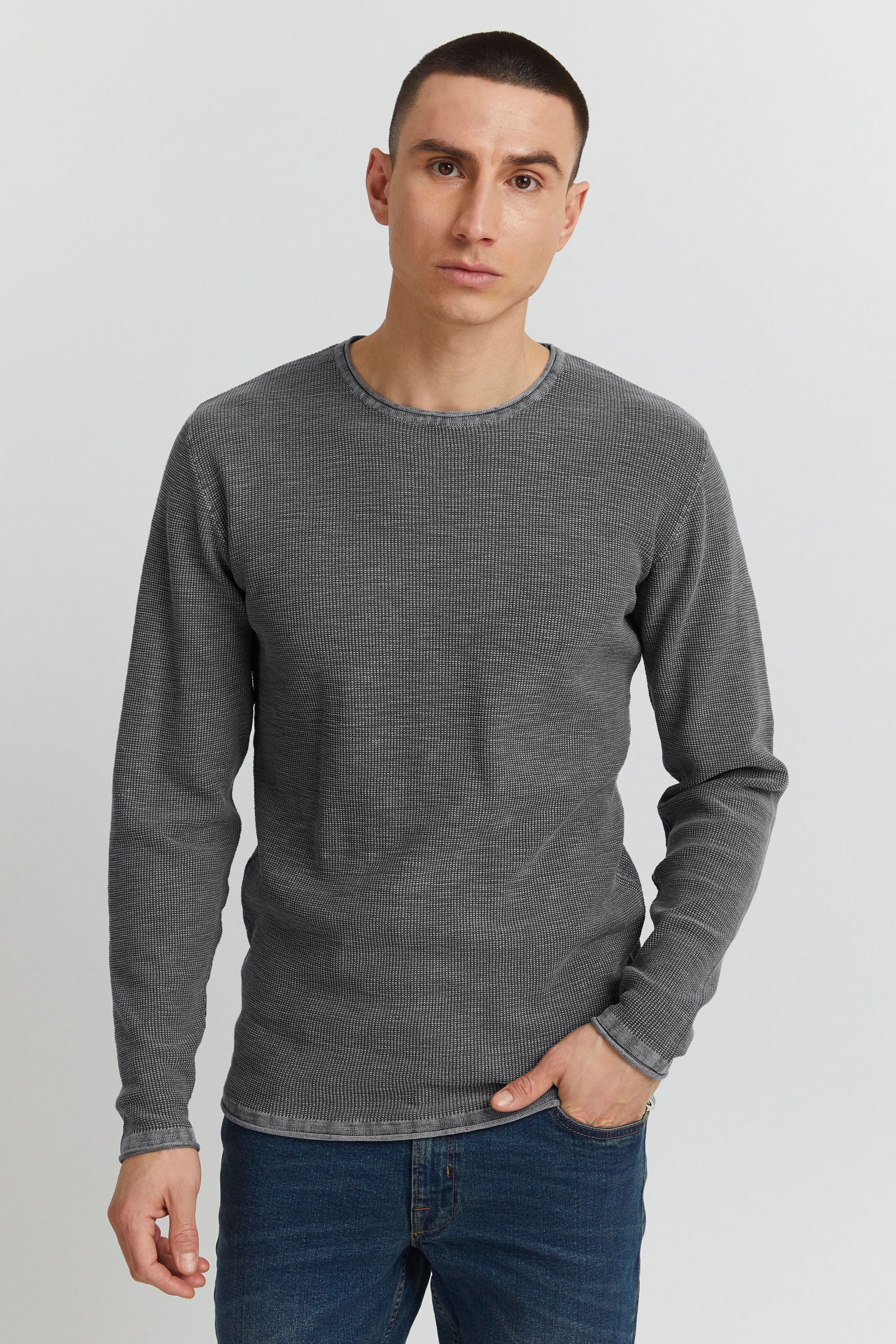 Indicode Strickfleece-Pullover »Strickpullover IDKarpo«