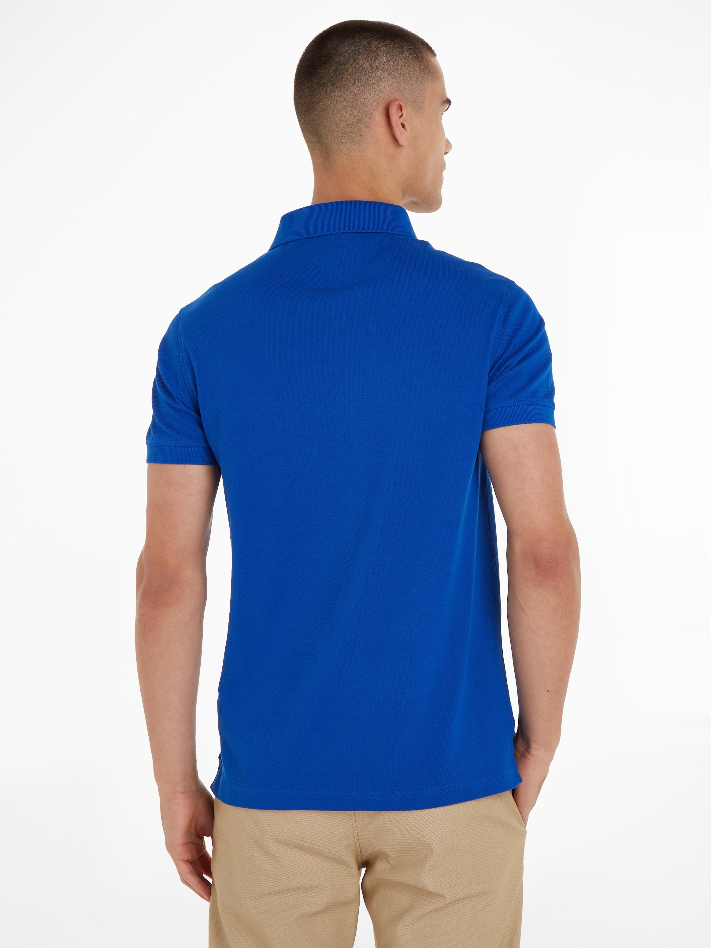 Tommy Hilfiger Poloshirt »1985 SLIM POLO«, aus leicht strukturiertem Piqué-Material