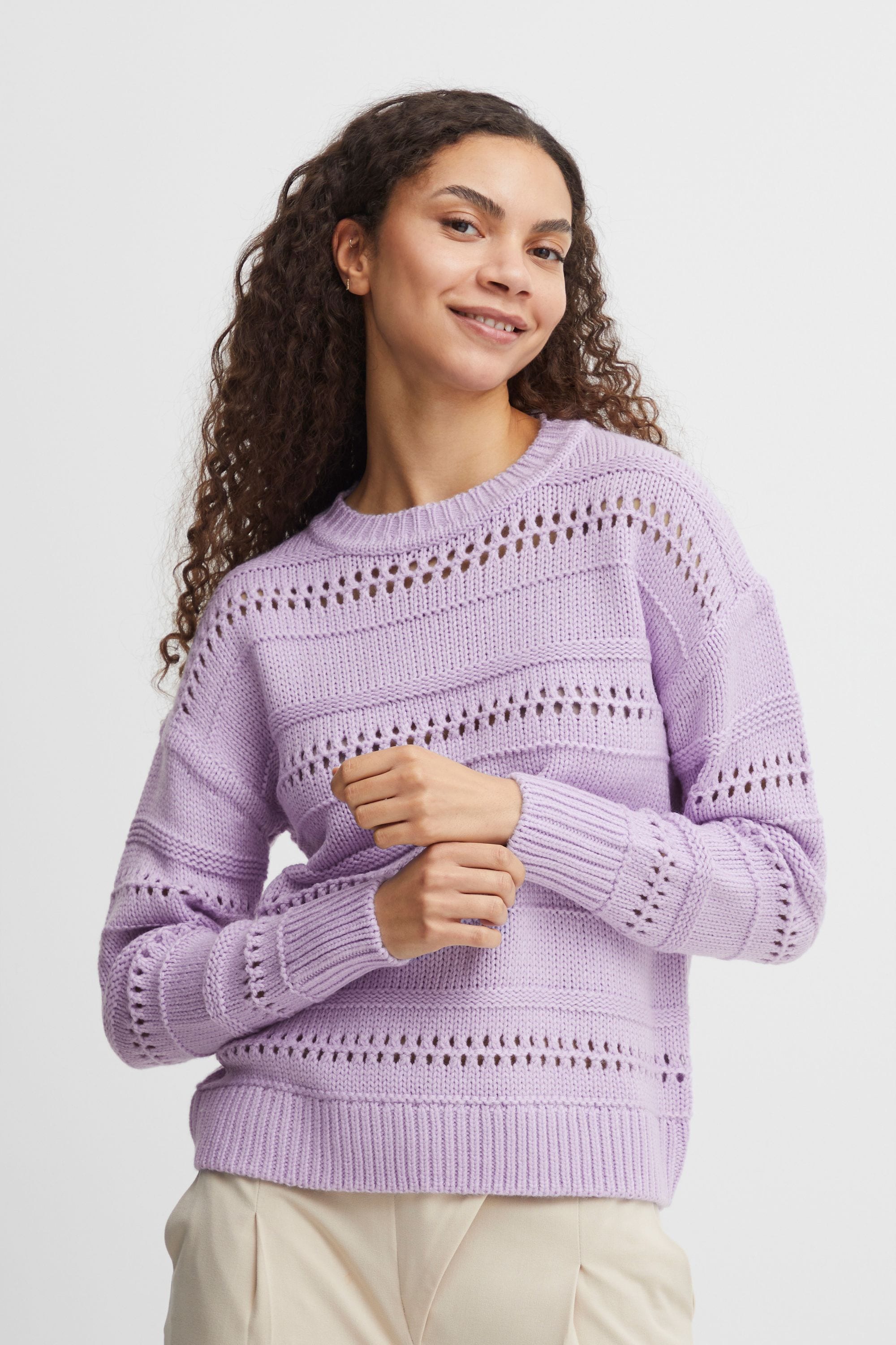 b.young Strickpullover »Strickpullover BYOtinka«